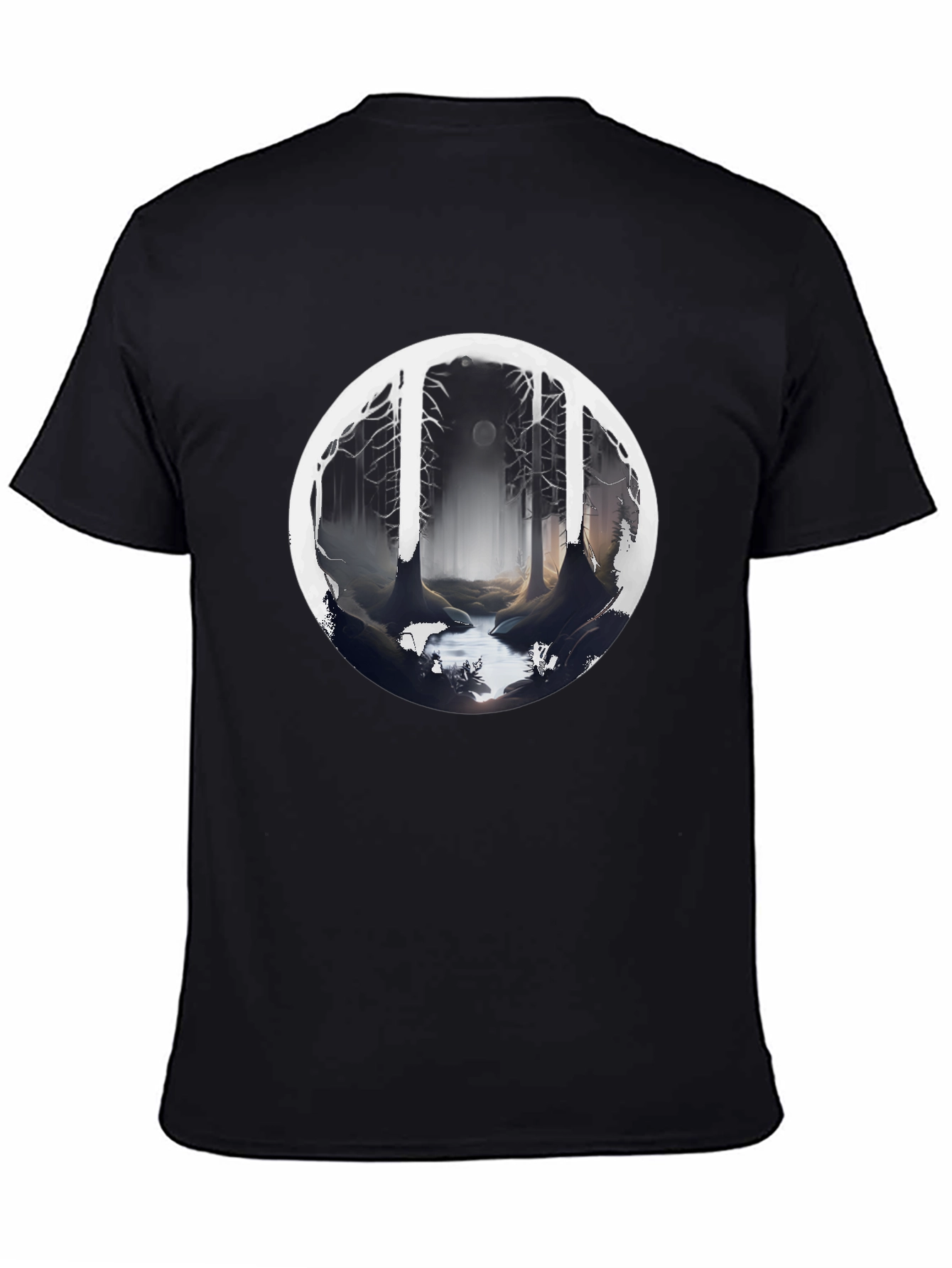 Mystic Forest Black T-Shirt