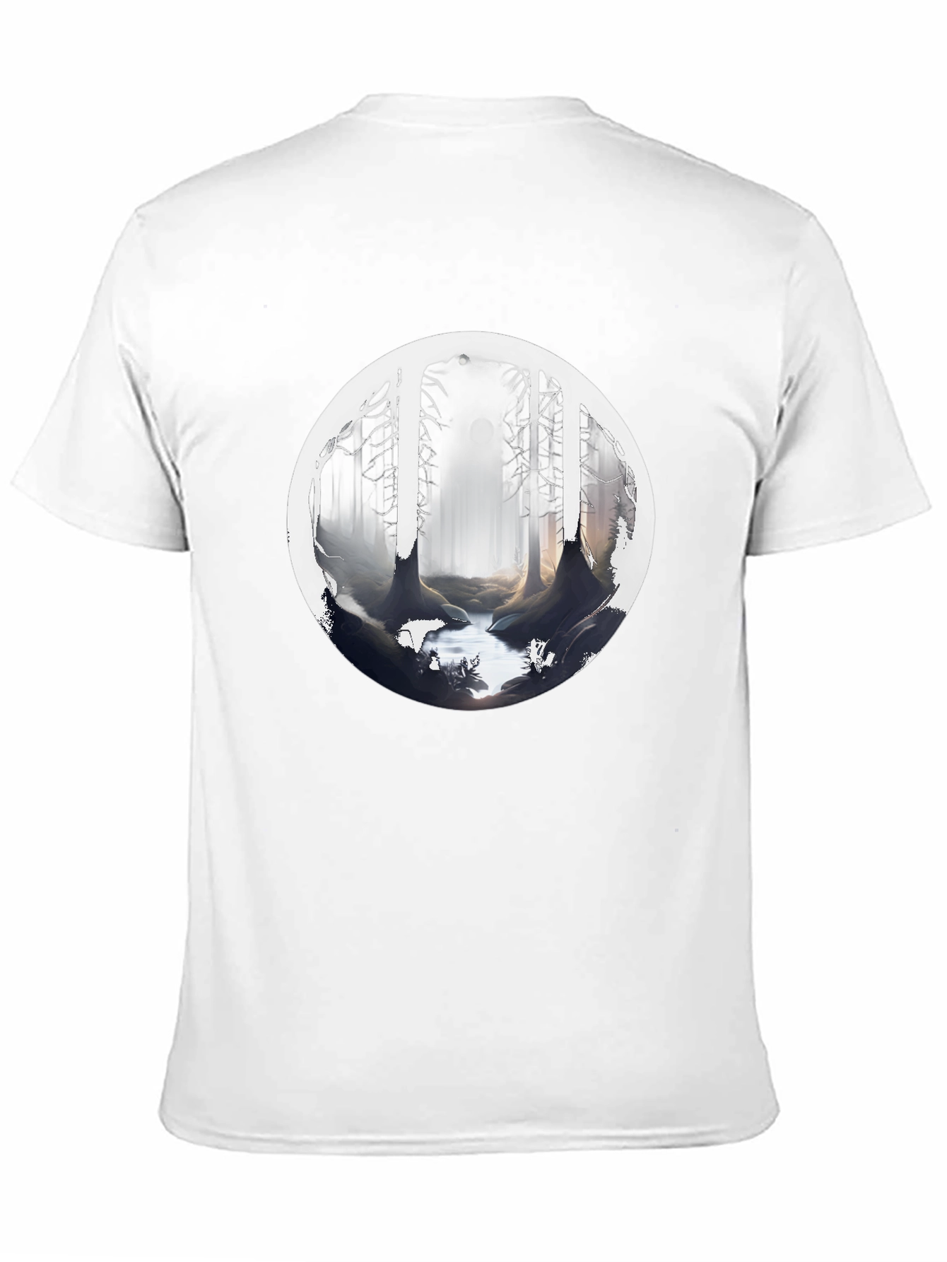 Mystic Forest Black T-Shirt