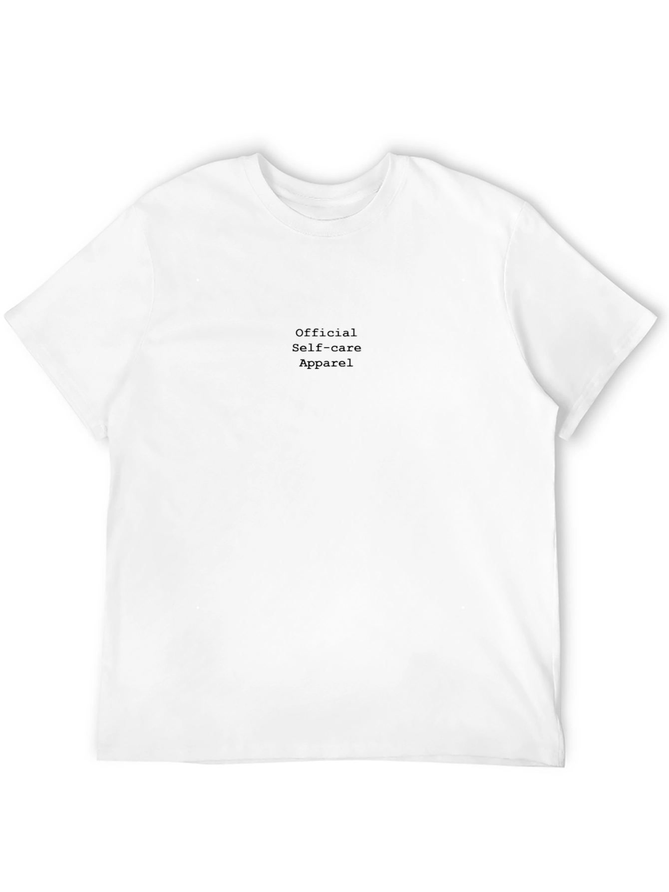 Official Self-Care Apparel Black Tee