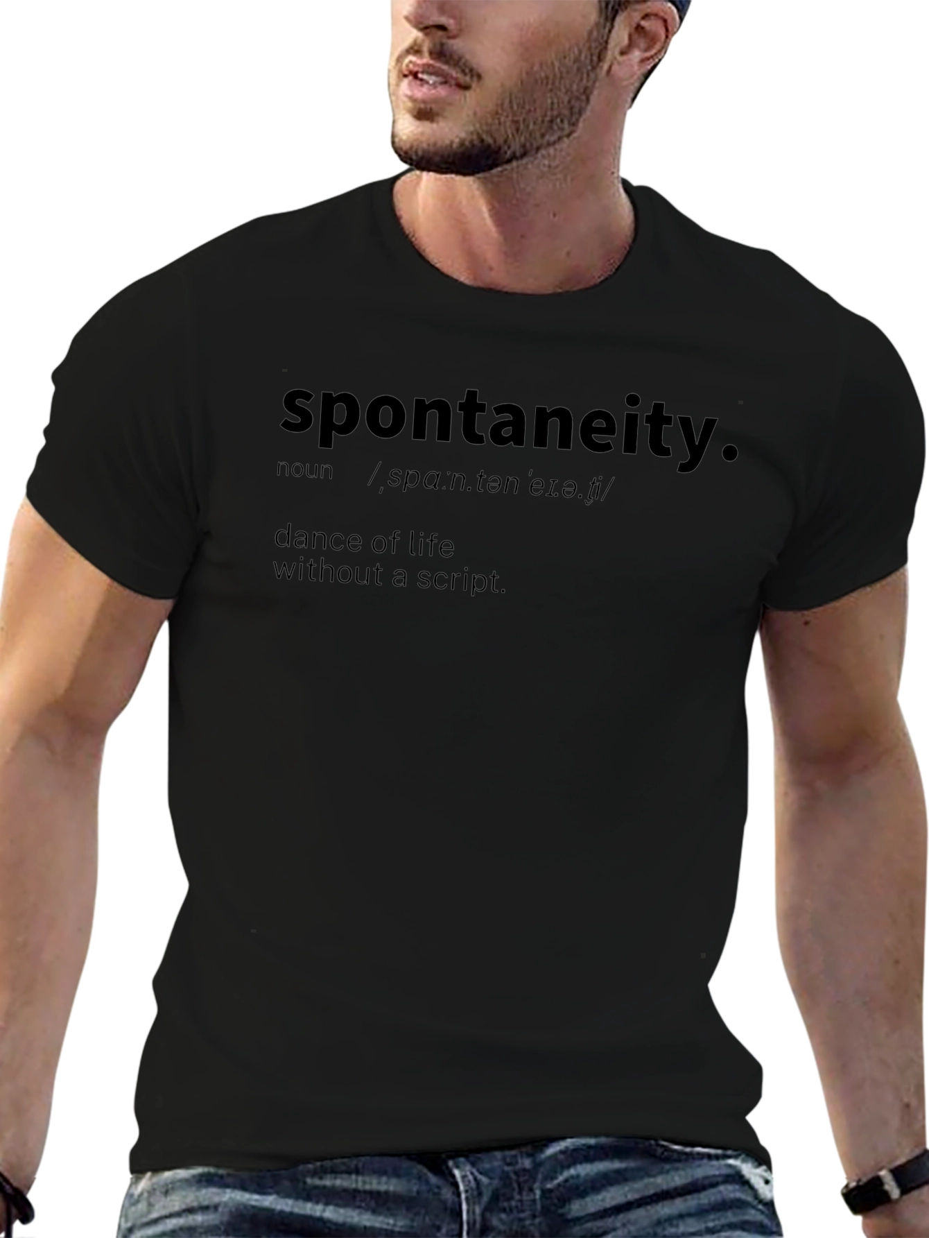 Spontaneity Definition Graphic T-Shirt