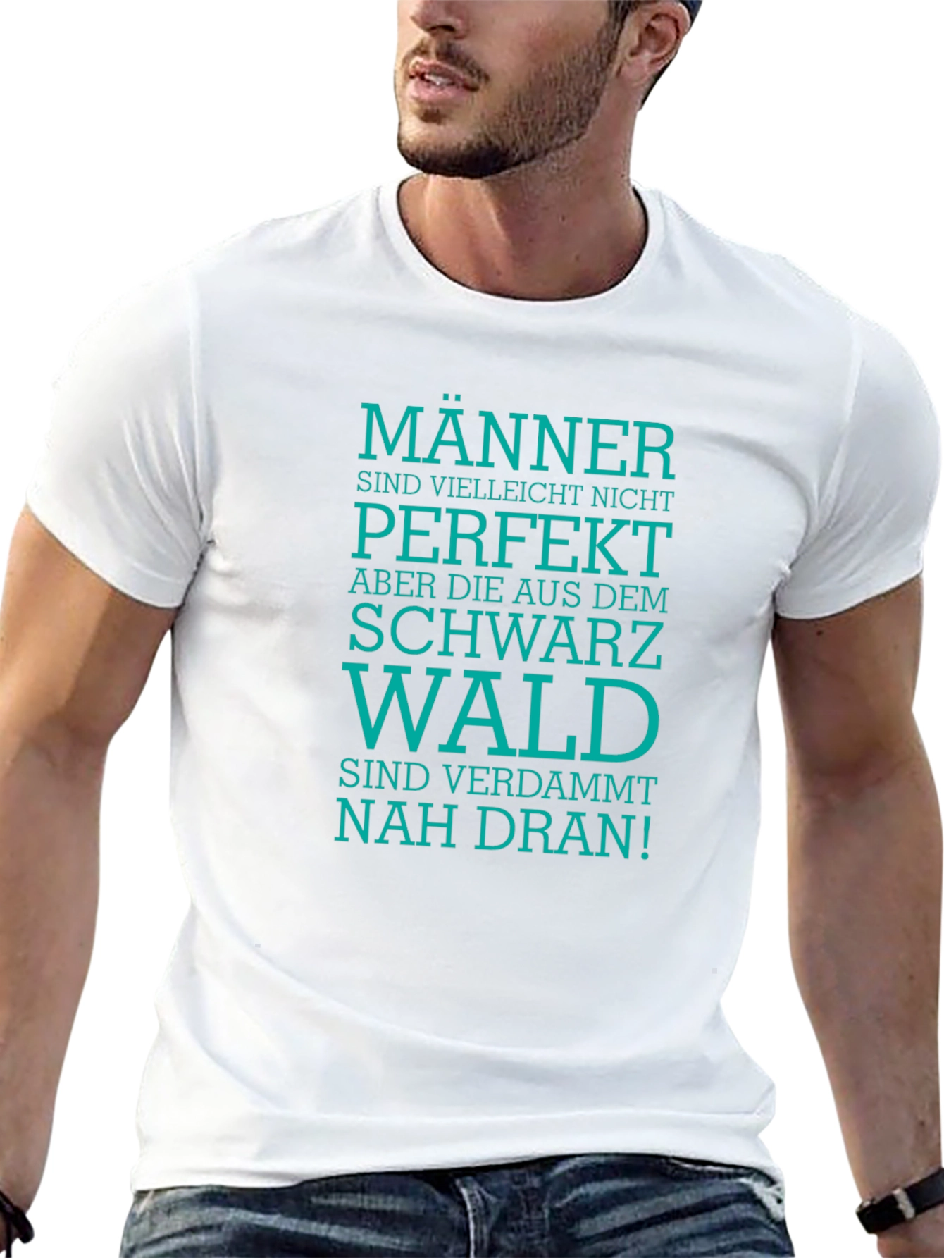 Black Forest Mens Tee: Imperfectly Awesome!