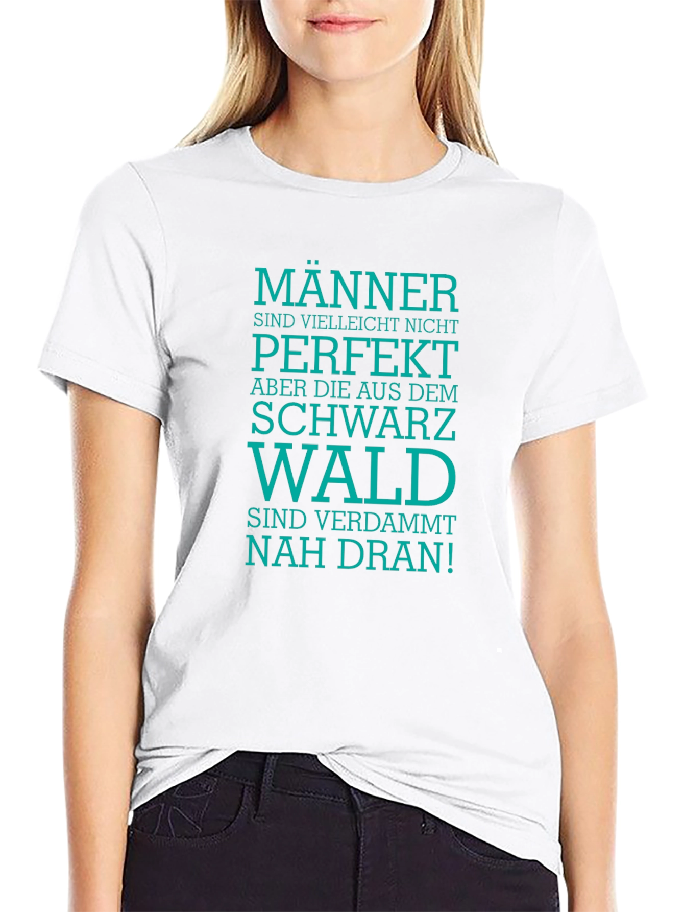 Black Forest Mens Tee: Imperfectly Awesome!