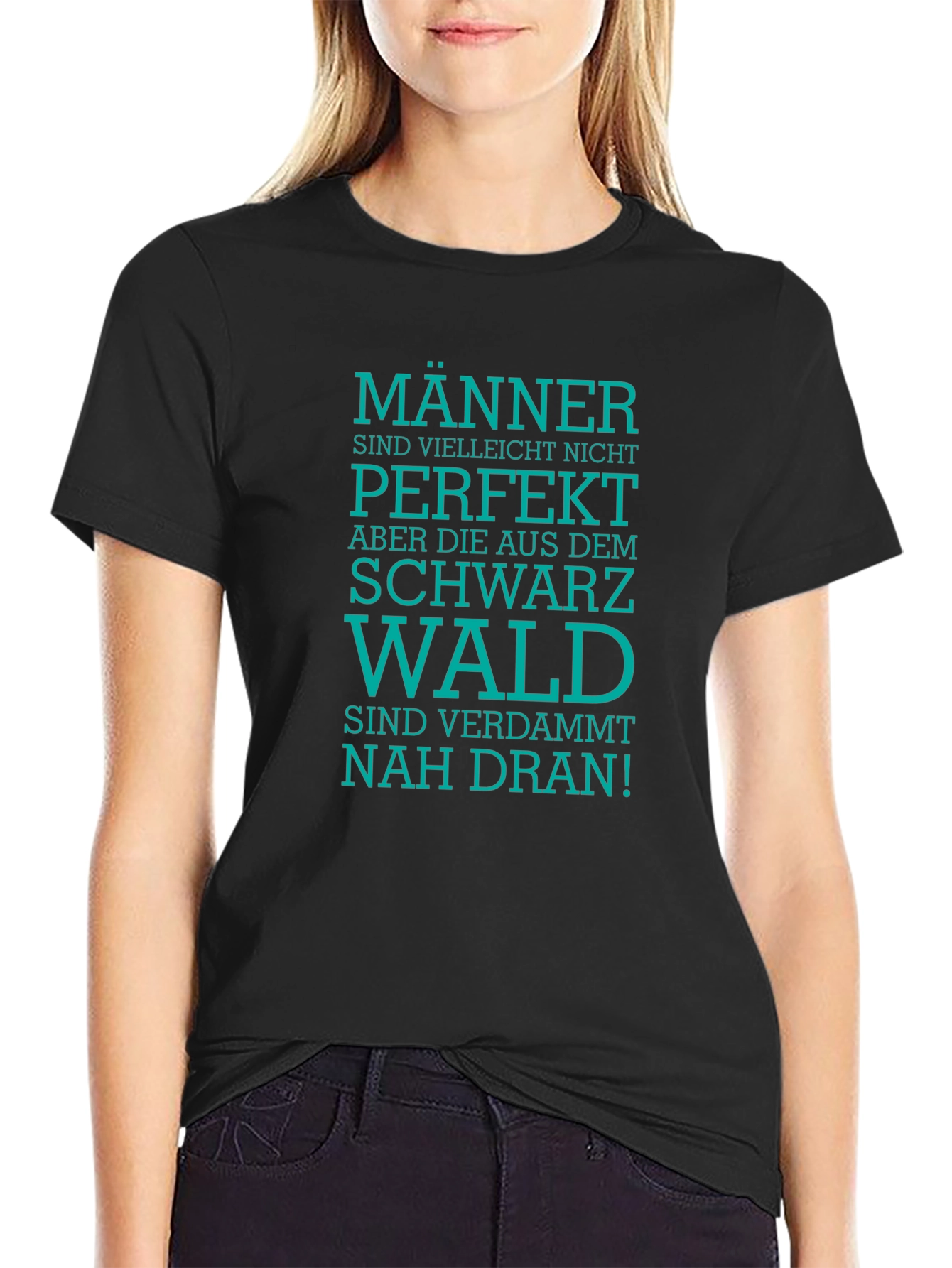 Black Forest Mens Tee: Imperfectly Awesome!