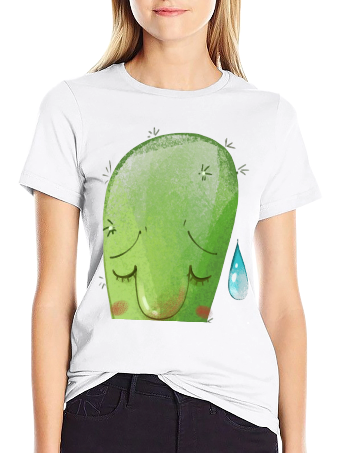 Sad Avocado Graphic Tee - Soft & Stylish
