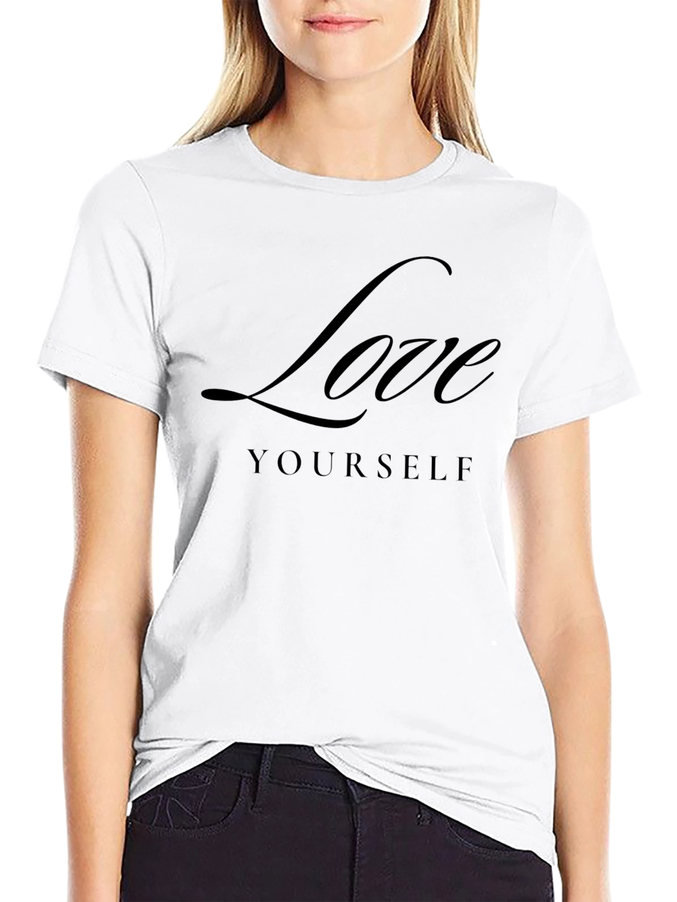 Love Yourself Black T-Shirt