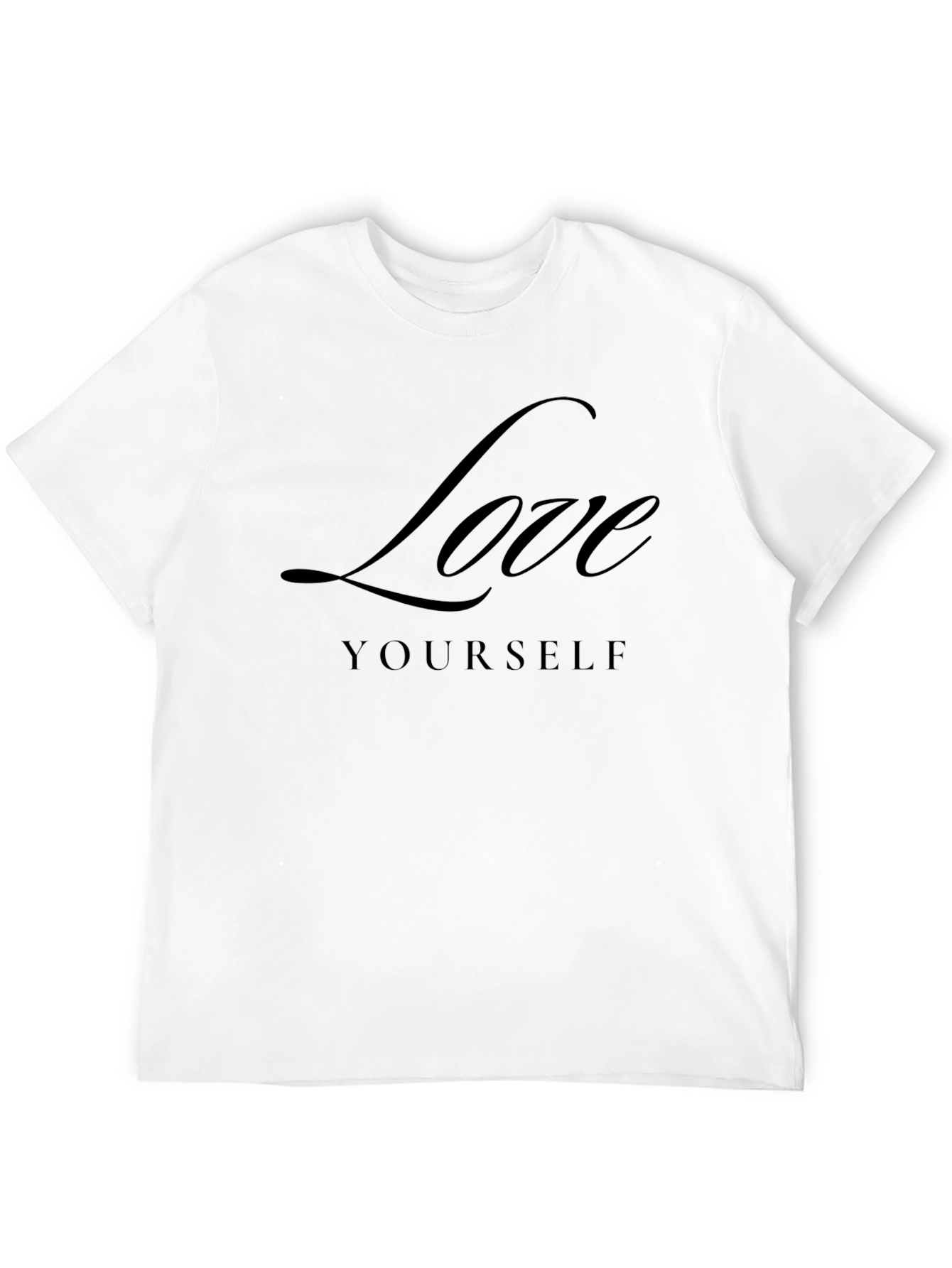Love Yourself Black T-Shirt