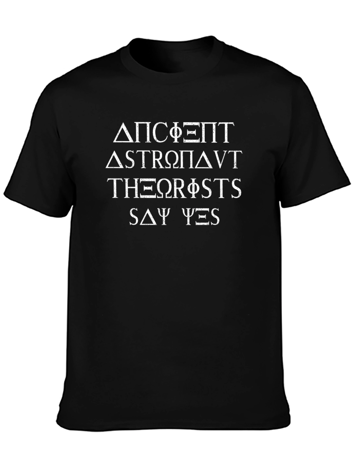 Ancient Astronaut Theorists Black T-Shirt