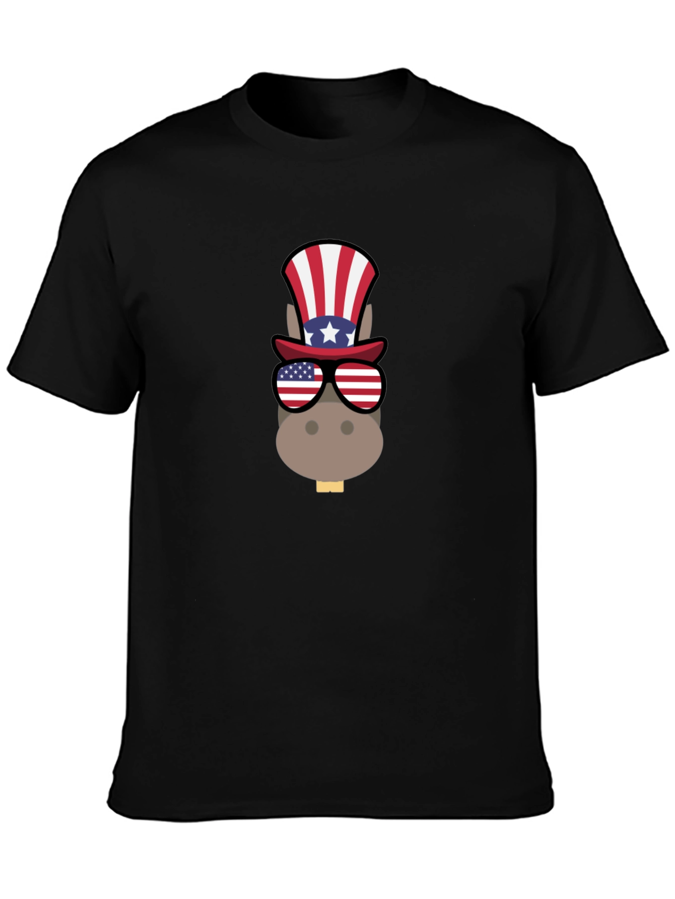 Patriotic Donkey T-Shirt - USA Pride