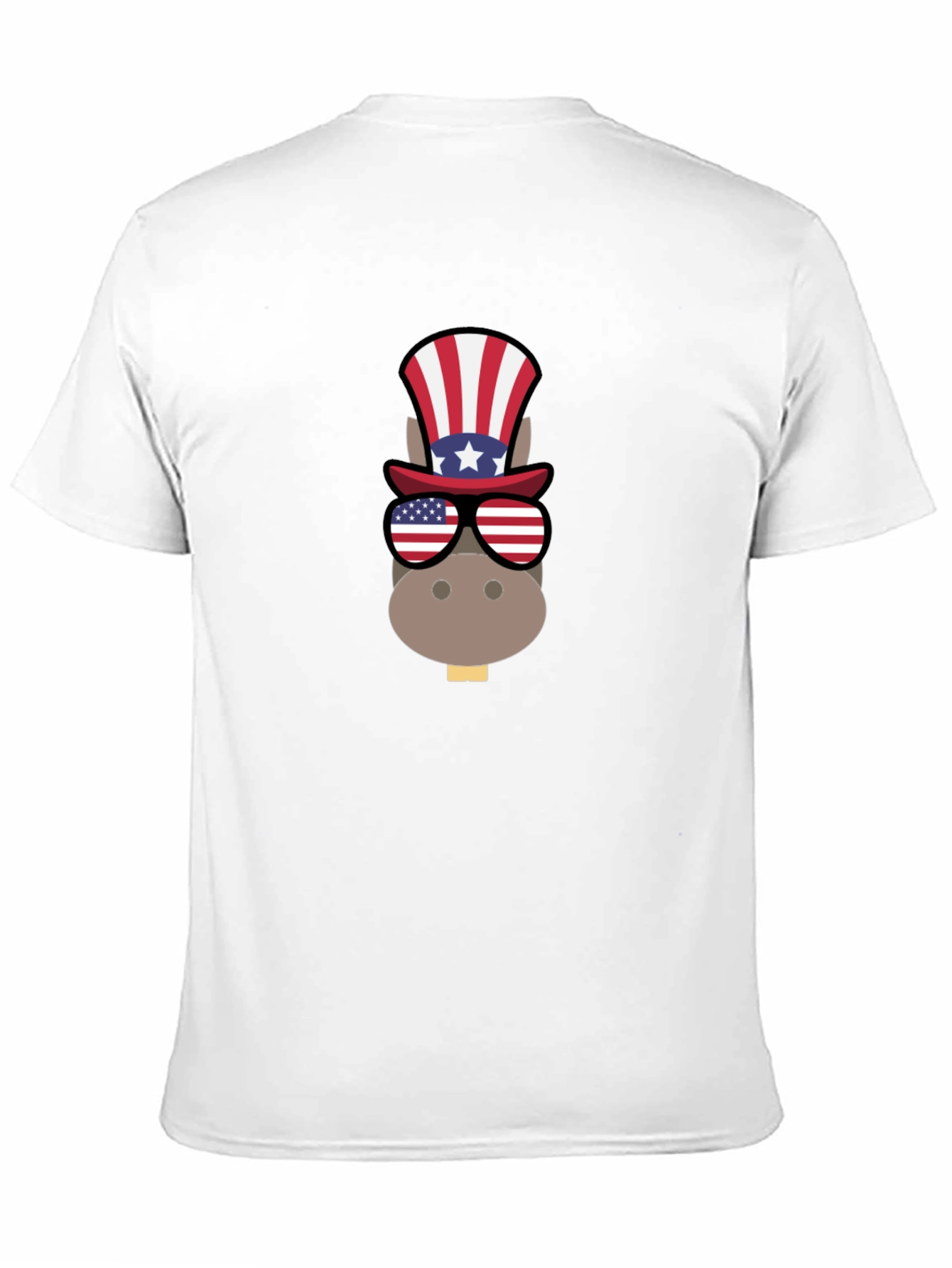 Patriotic Donkey T-Shirt - USA Pride