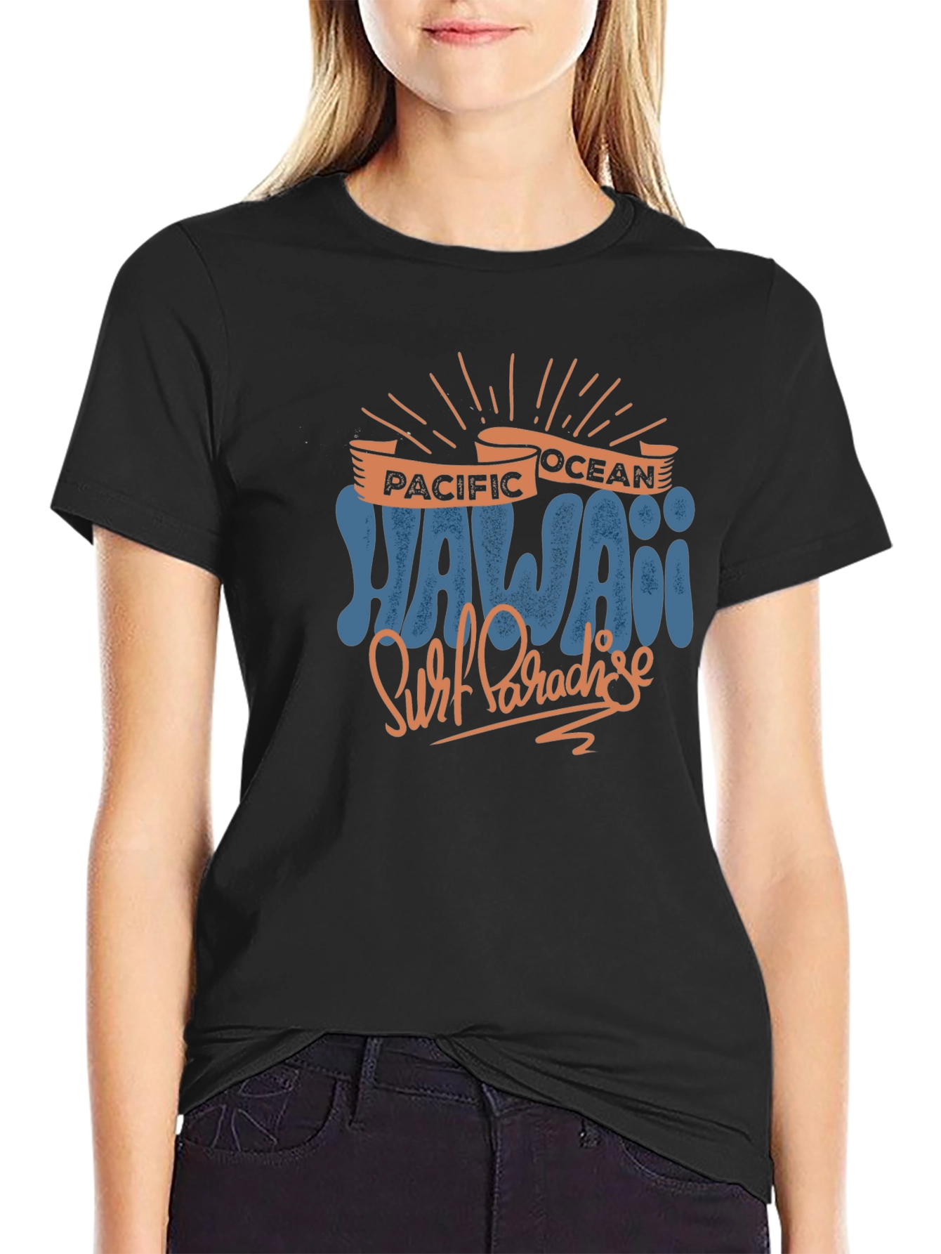Hawaii Surf Paradise Graphic Tee