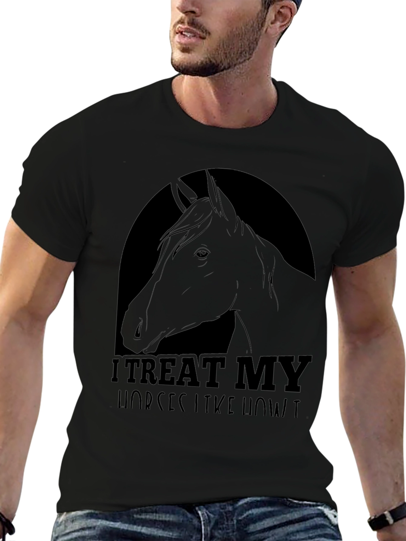 Horse Lover Graphic T-Shirt