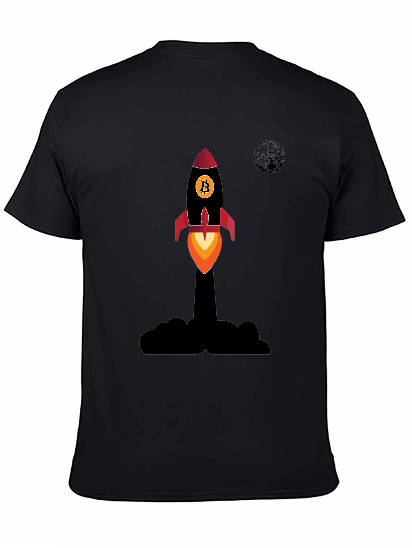 Bitcoin Rocket T-Shirt - Crypto Apparel