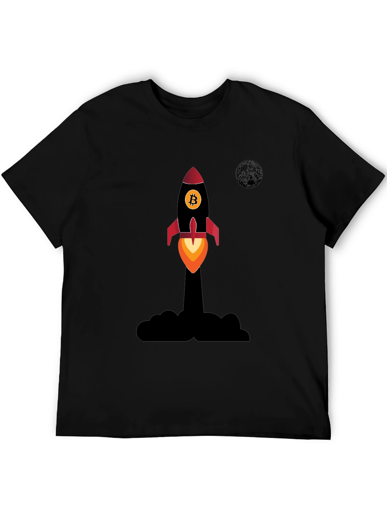 Bitcoin Rocket T-Shirt - Crypto Apparel