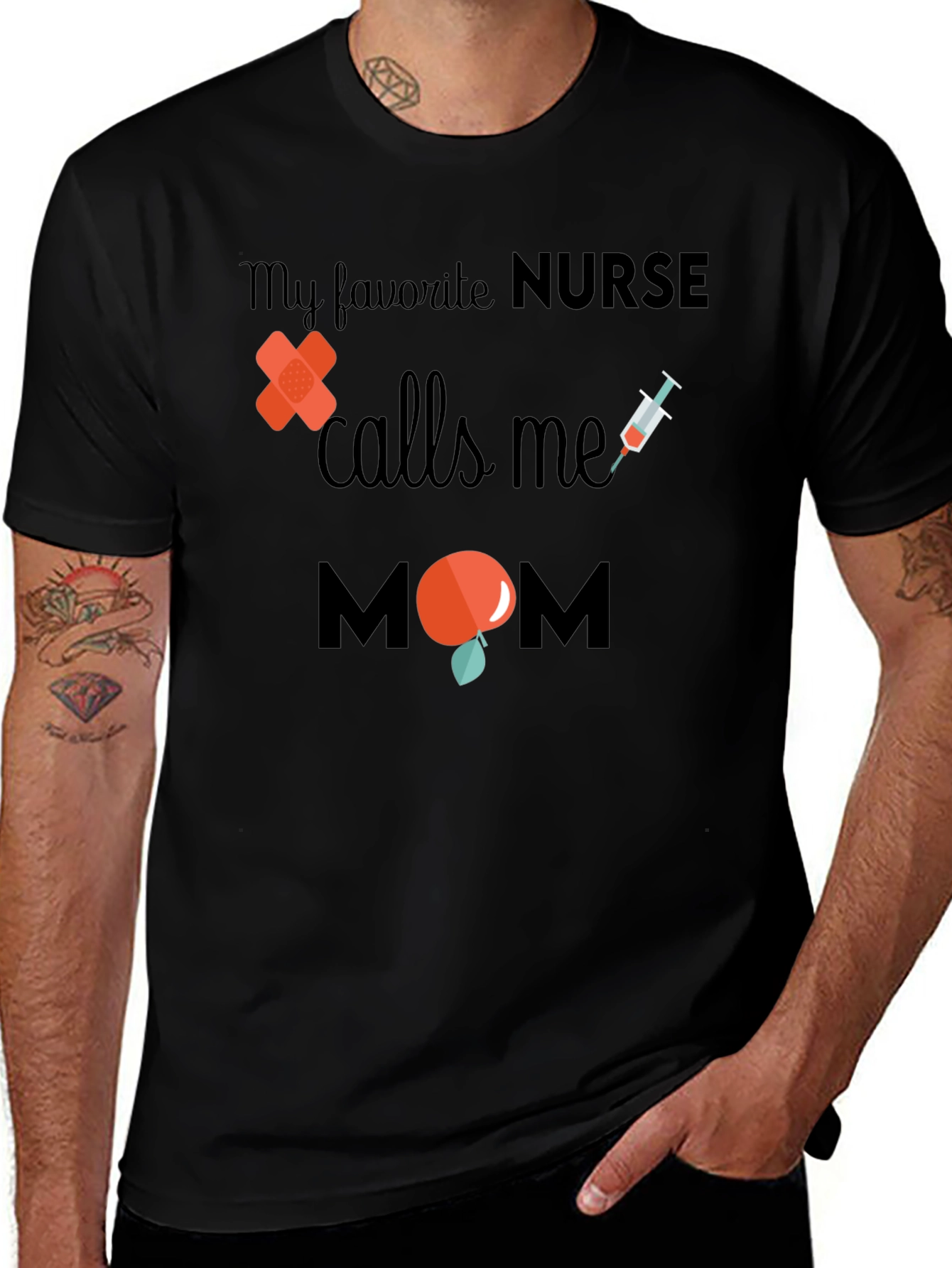Nurse Mom T-Shirt - Favorite Nurse Gift