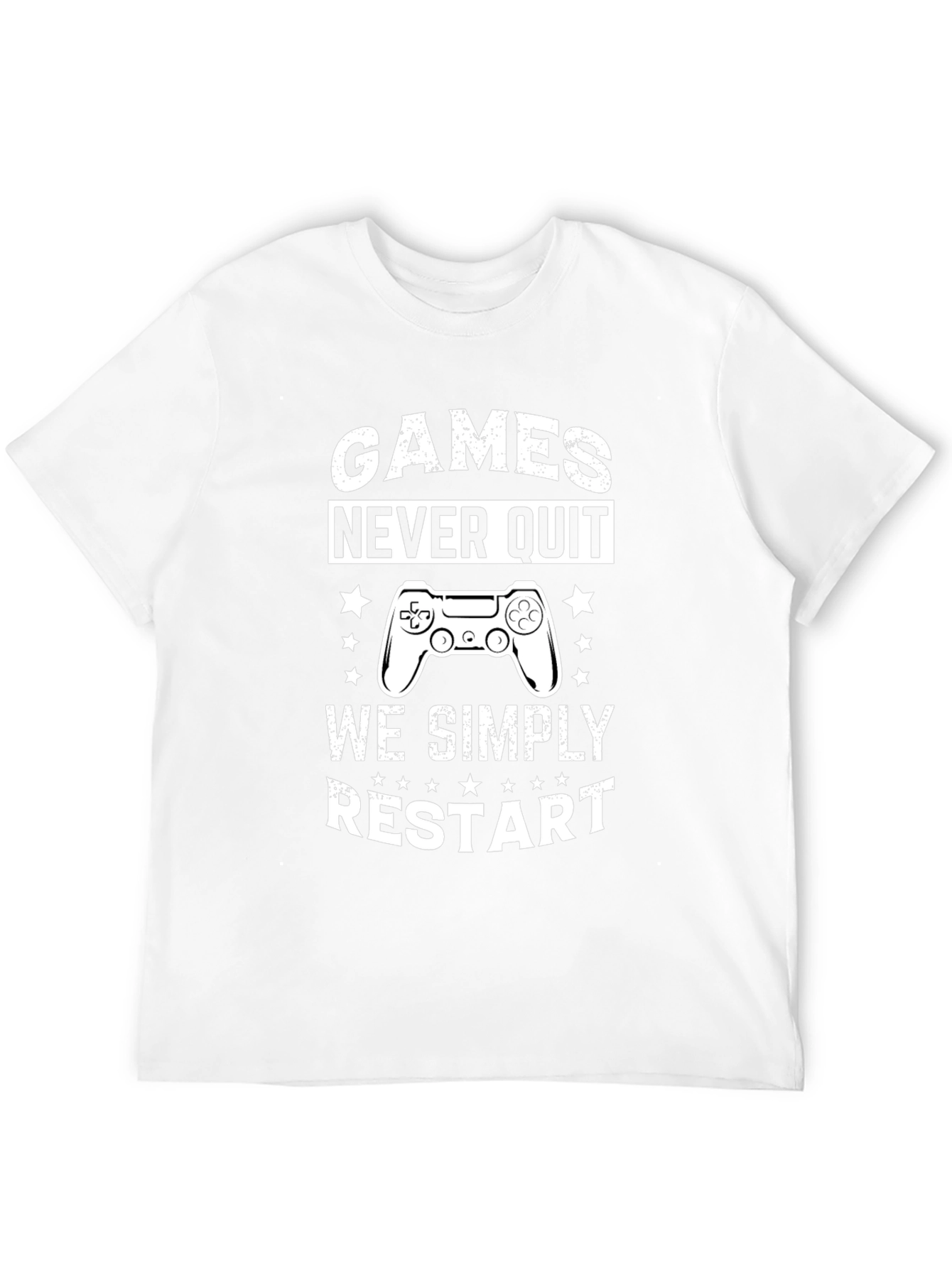 Games Never Quit T-Shirt - Gamer Tee