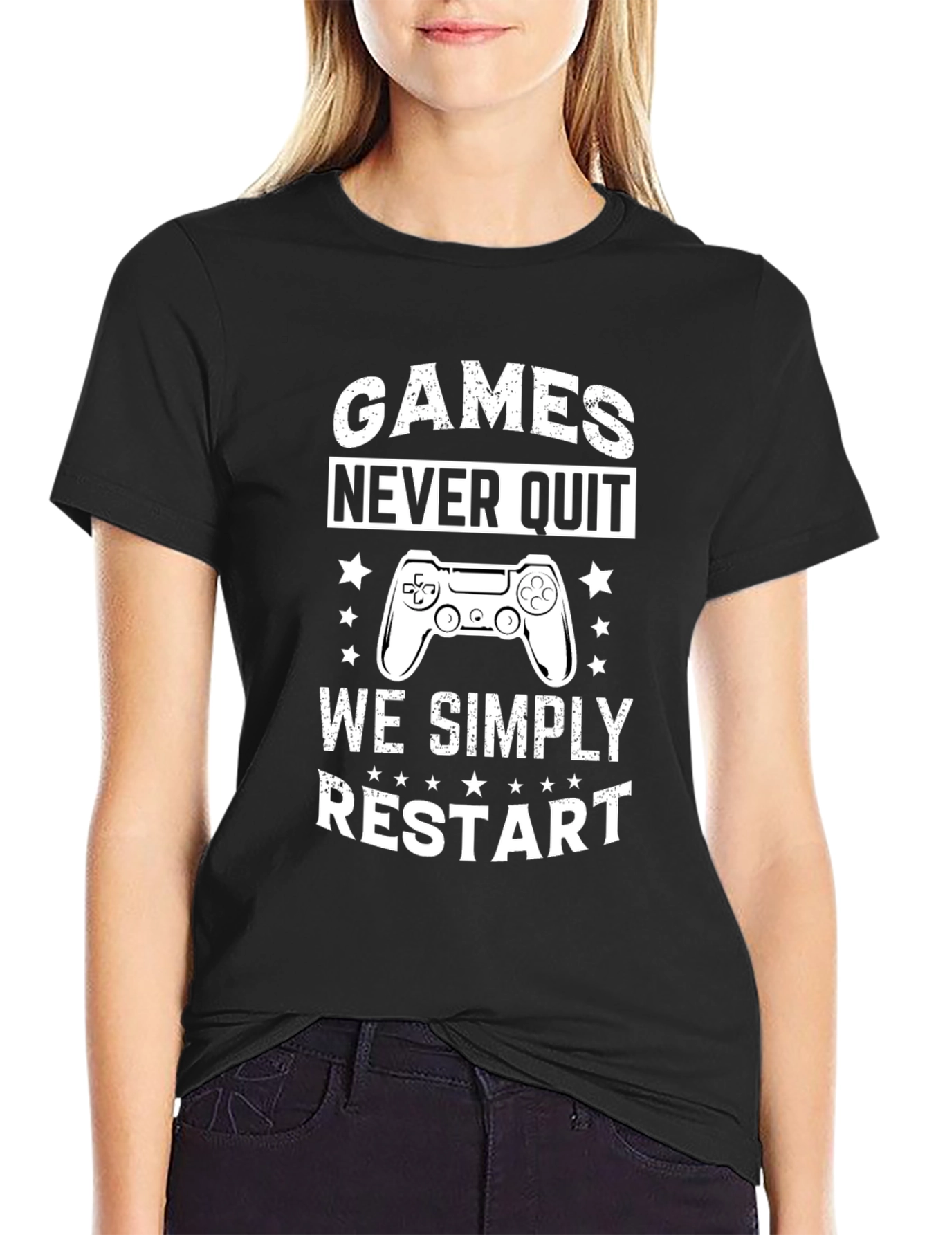 Games Never Quit T-Shirt - Gamer Tee