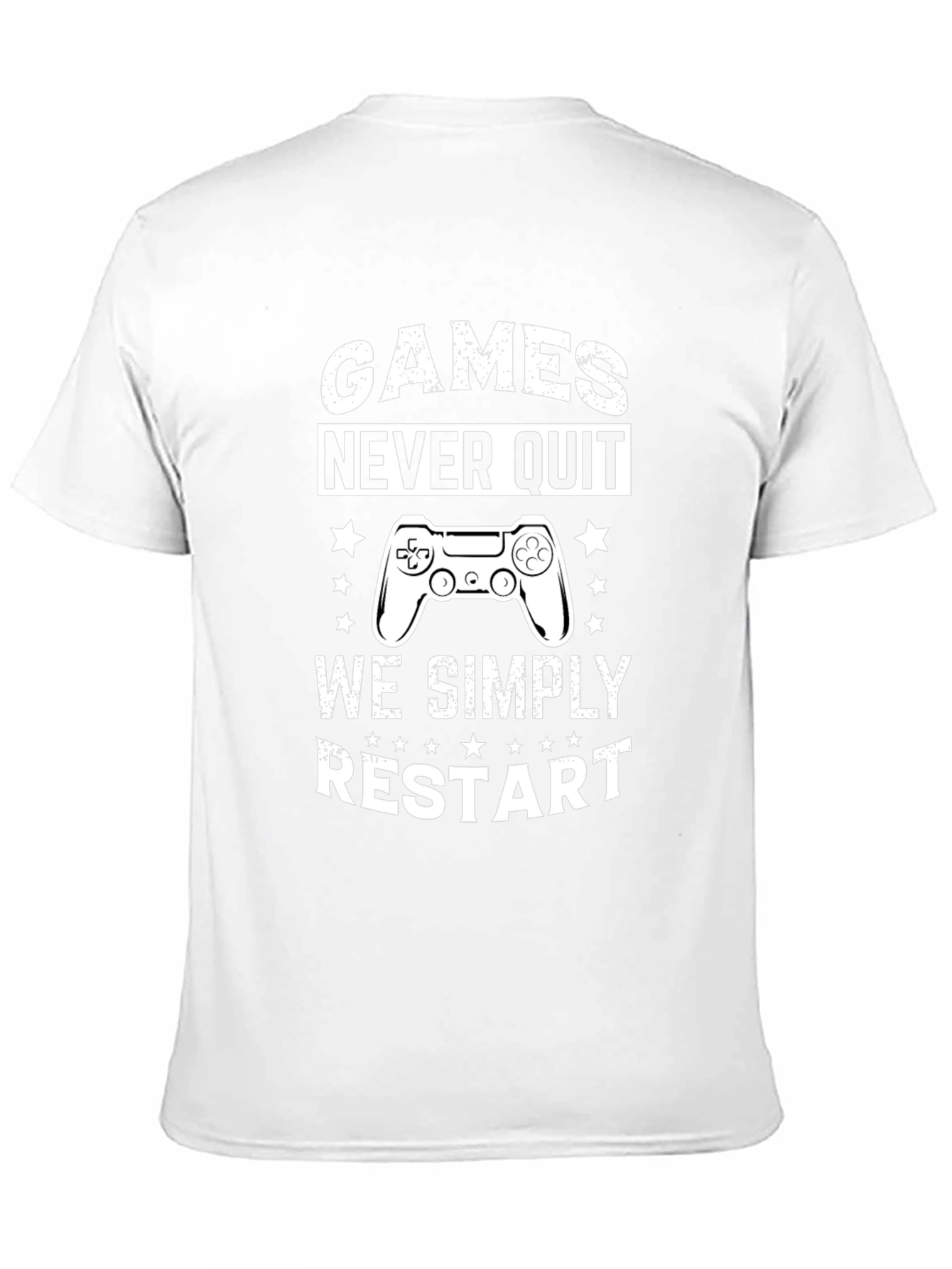 Games Never Quit T-Shirt - Gamer Tee