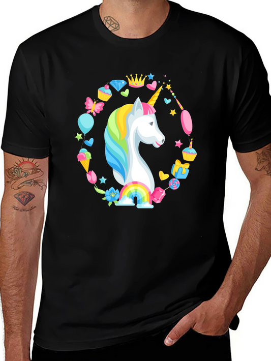 Unicorn Magic Black T-Shirt