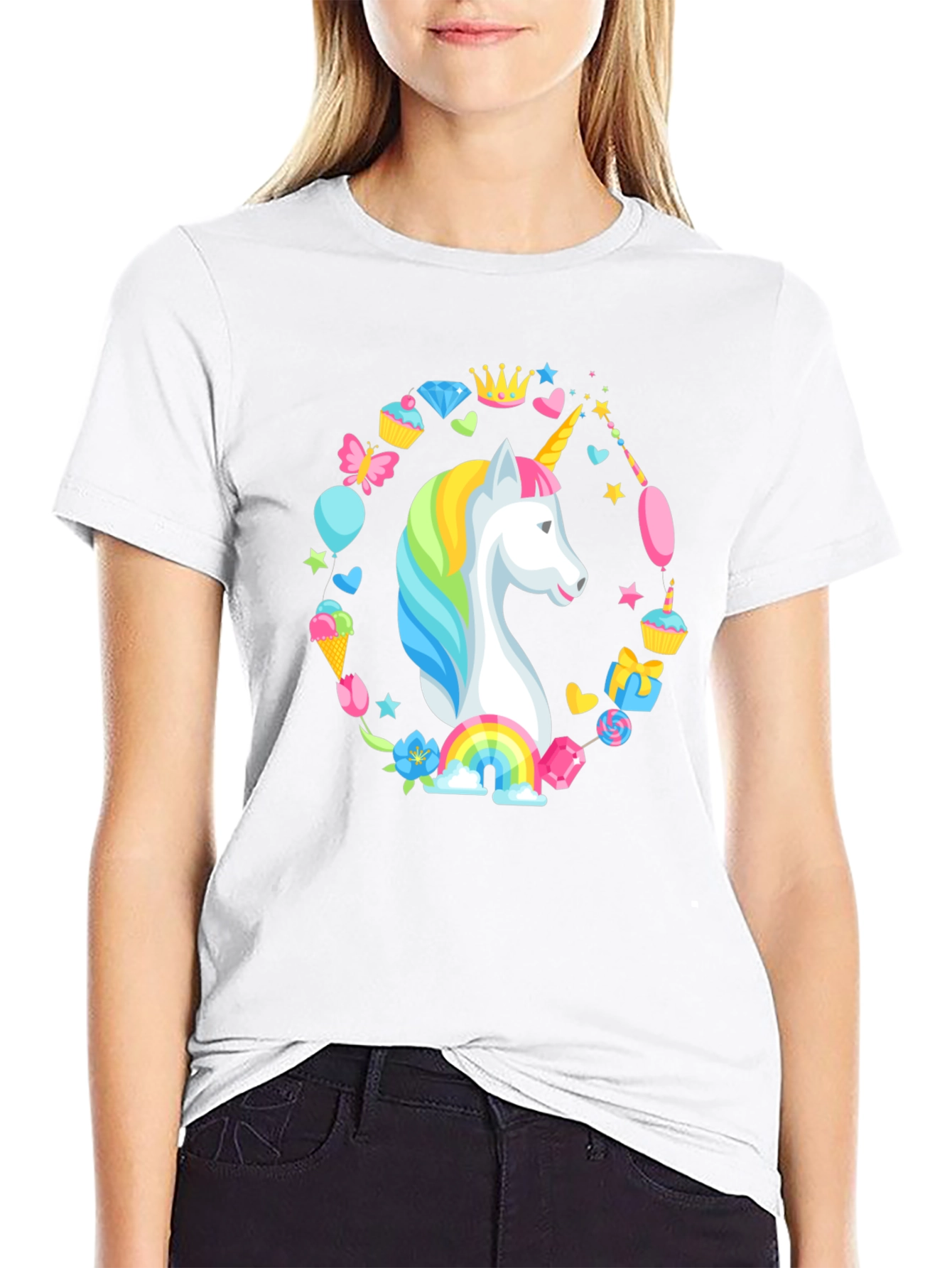 Unicorn Magic Black T-Shirt