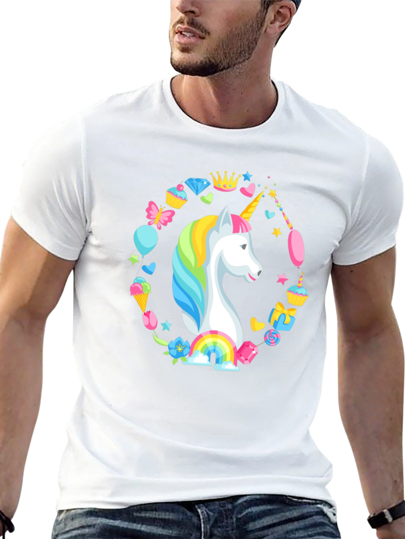 Unicorn Magic Black T-Shirt