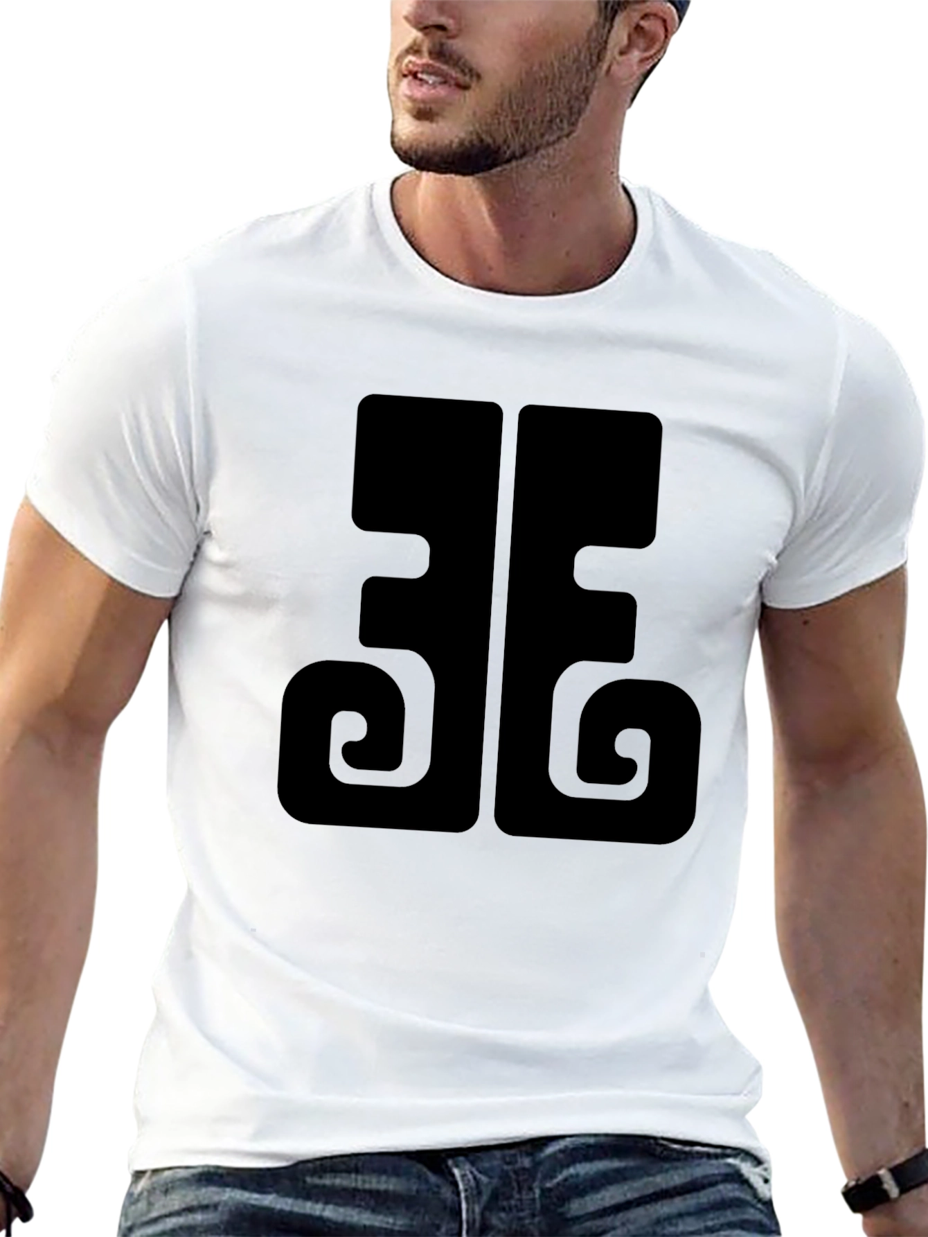 Adinkra Symbol Black T-Shirt