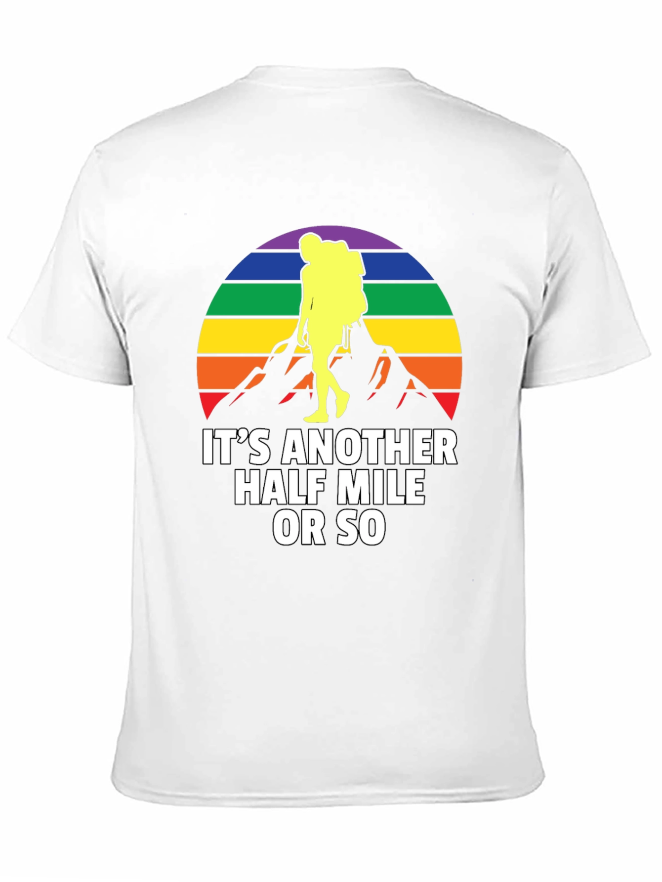 Hiking Pride Graphic T-Shirt