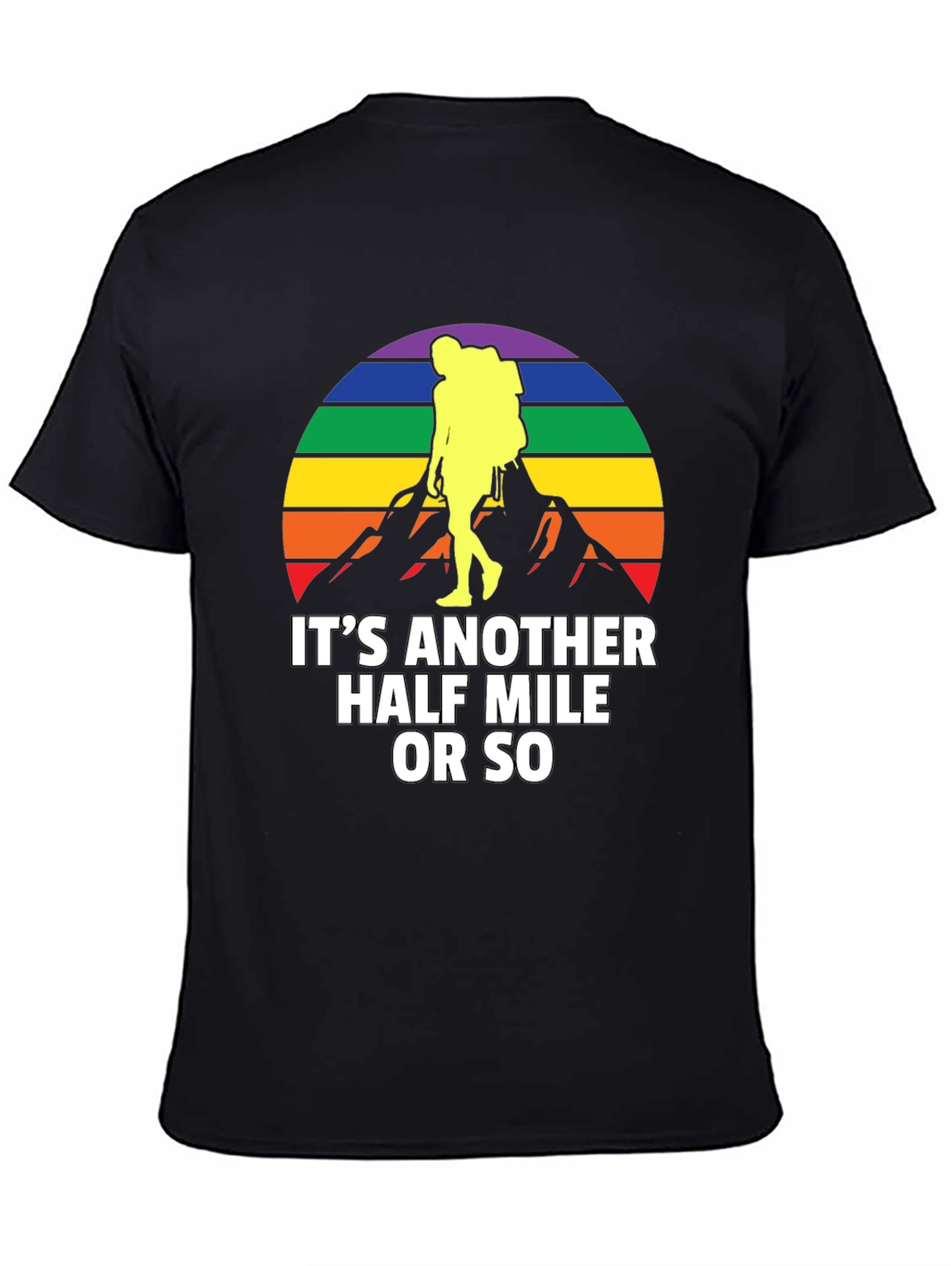 Hiking Pride Graphic T-Shirt