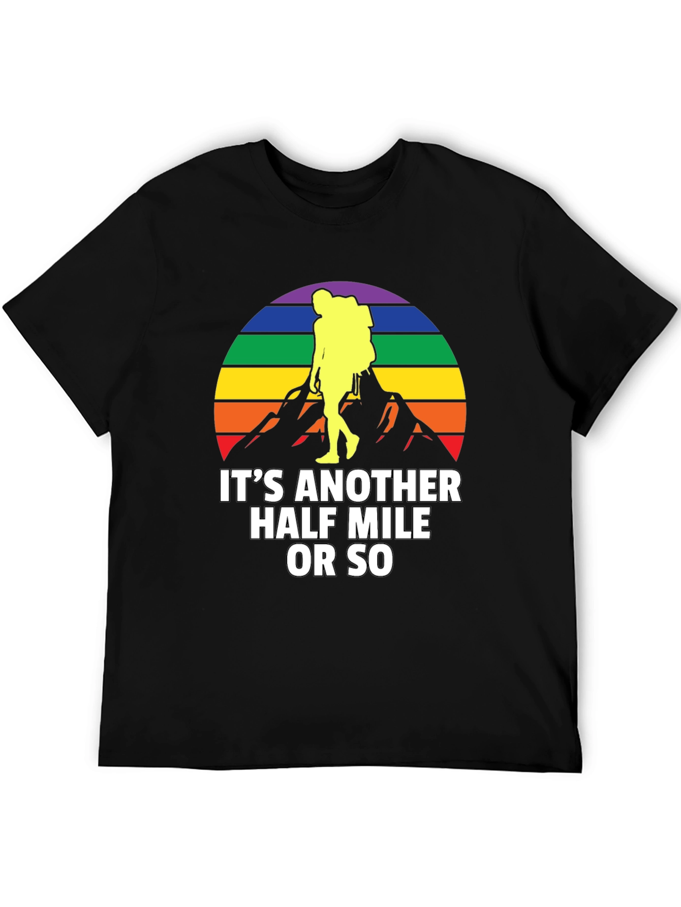 Hiking Pride Graphic T-Shirt