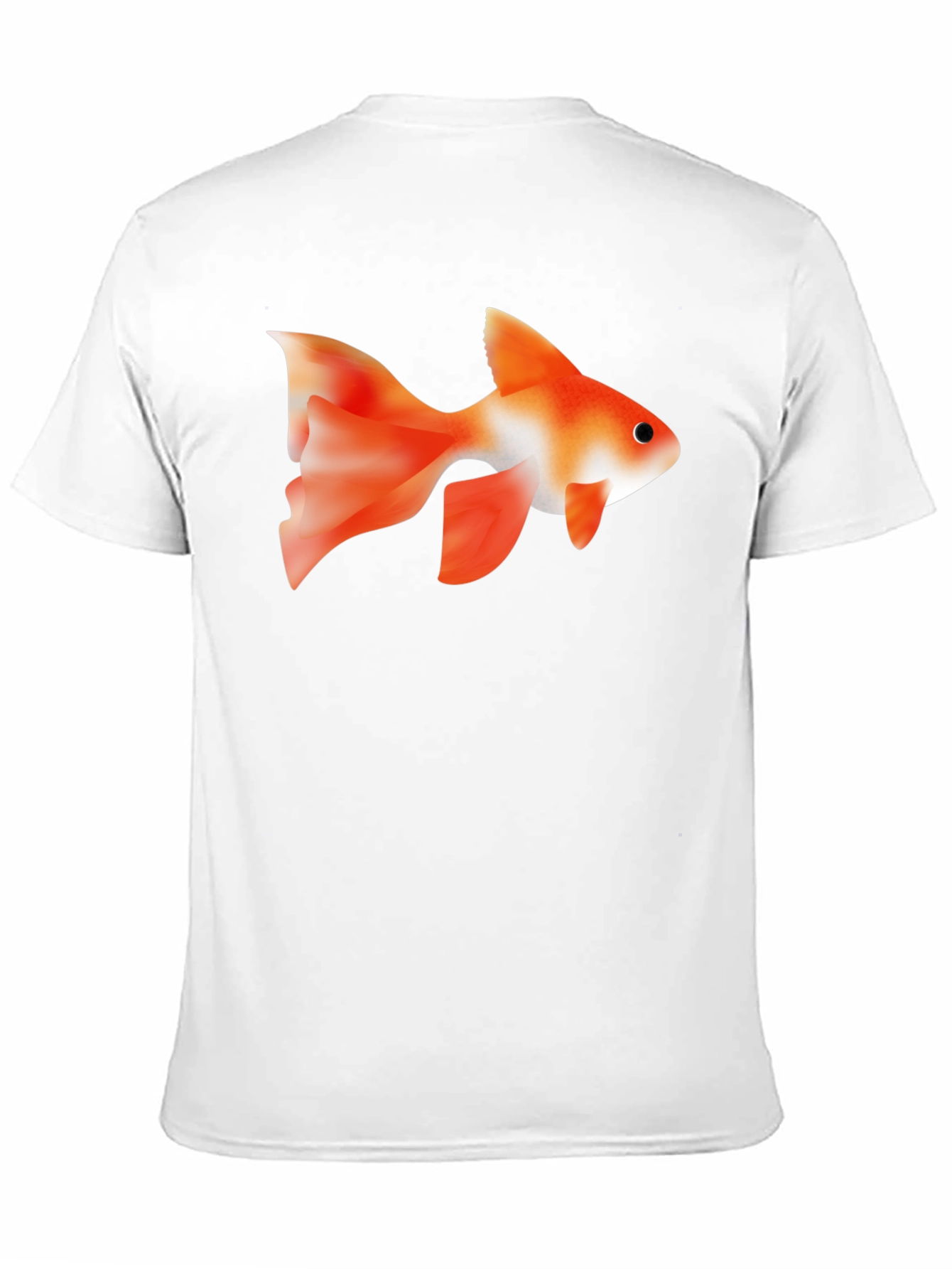 Goldfish Graphic Black T-Shirt