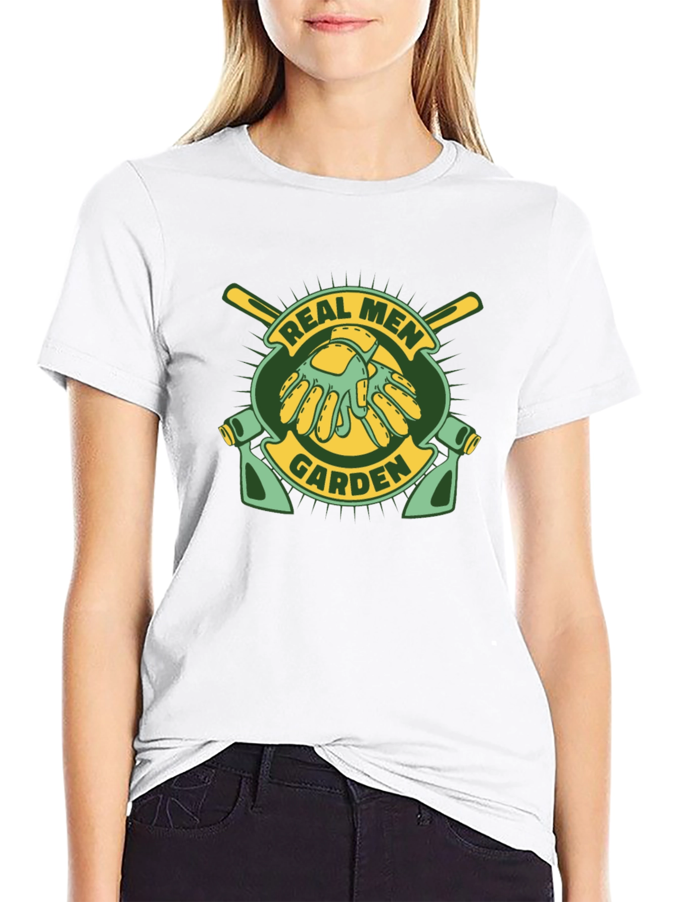 Real Men Garden T-Shirt - Gardening Lover Tee