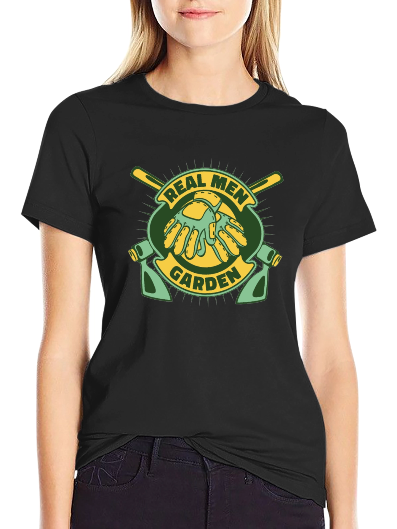 Real Men Garden T-Shirt - Gardening Lover Tee