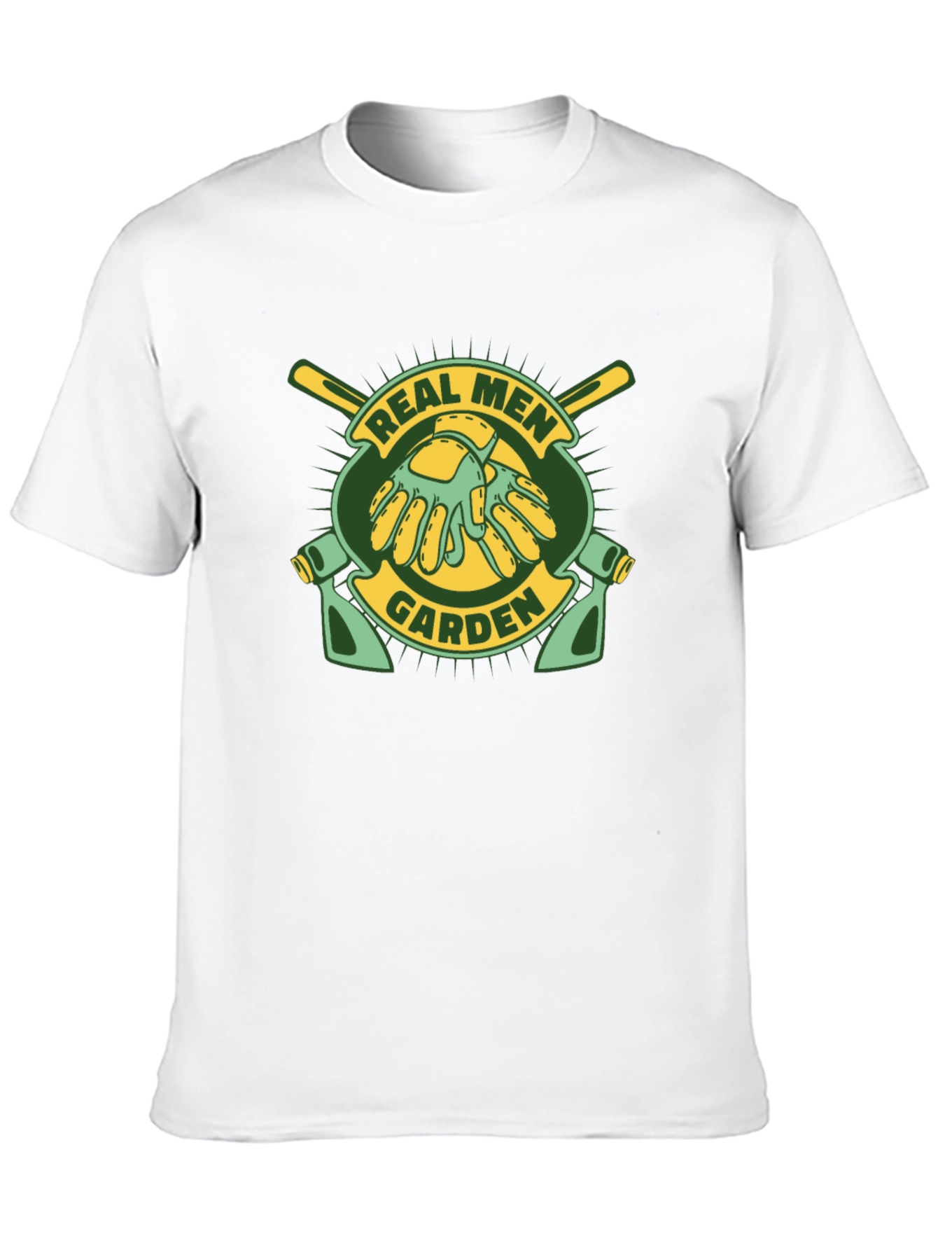 Real Men Garden T-Shirt - Gardening Lover Tee