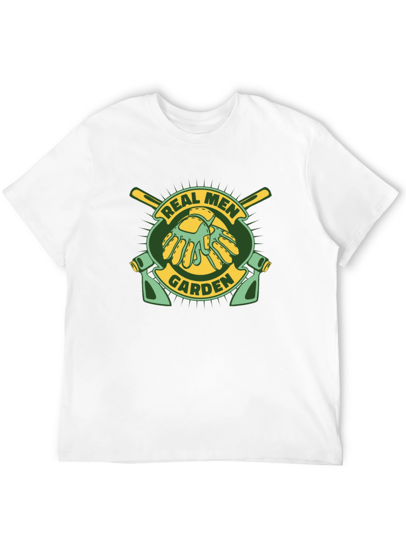 Real Men Garden T-Shirt - Gardening Lover Tee