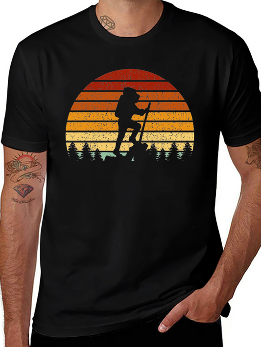 Vintage Hiker Silhouette T-Shirt