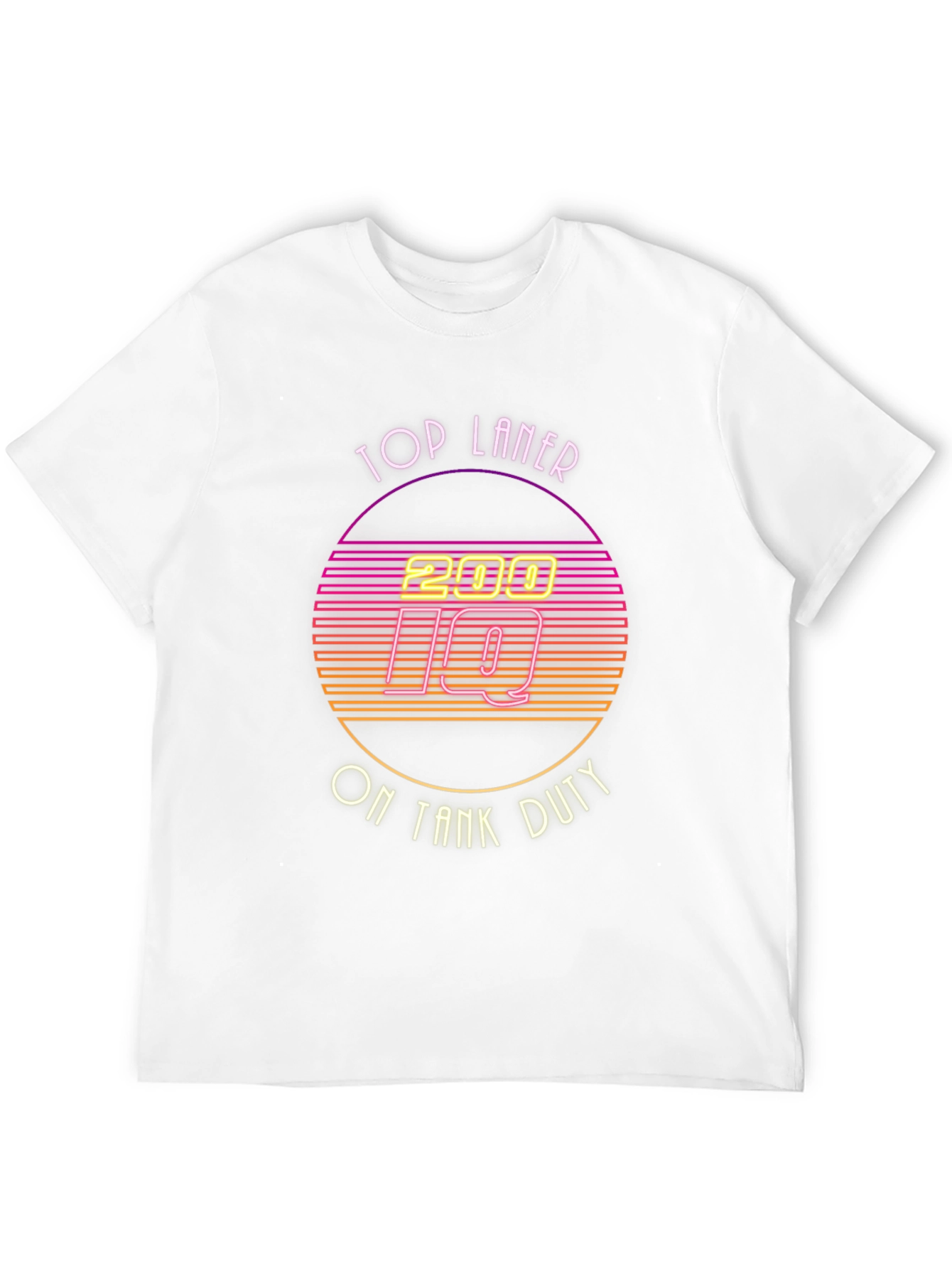Top Laner 200 IQ Tank Duty Black T-Shirt