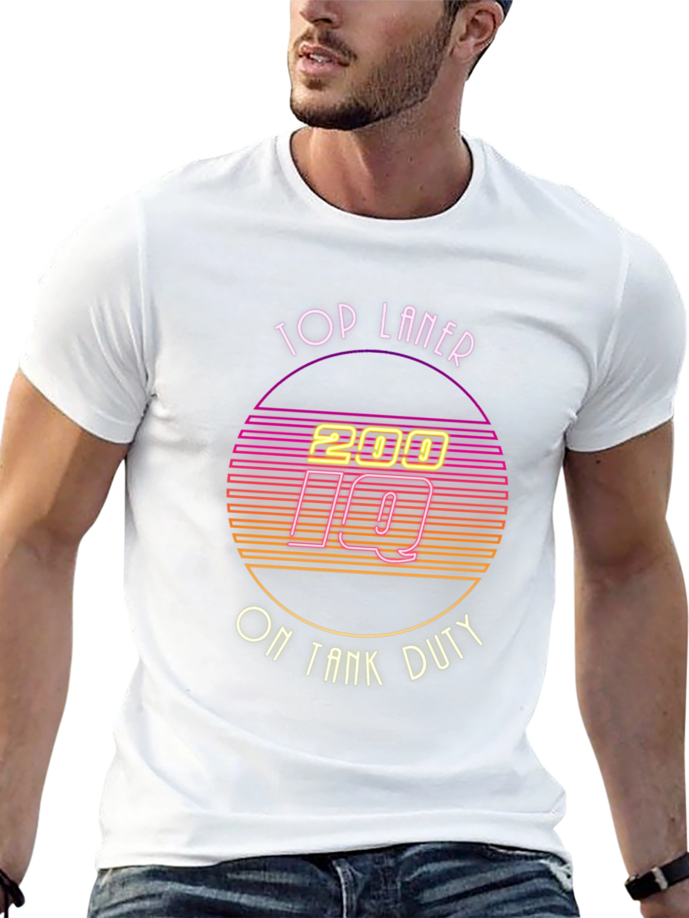 Top Laner 200 IQ Tank Duty Black T-Shirt