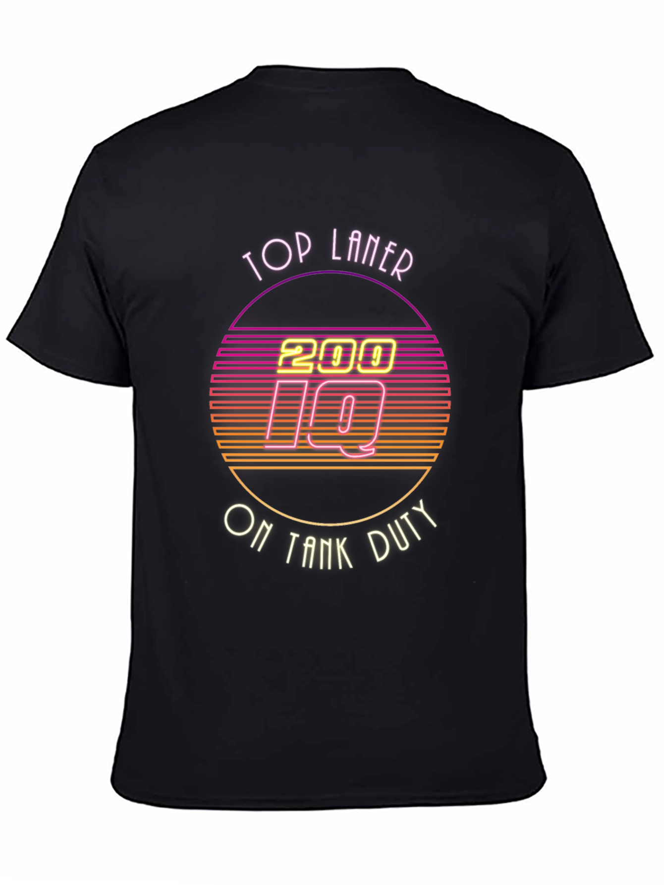 Top Laner 200 IQ Tank Duty Black T-Shirt