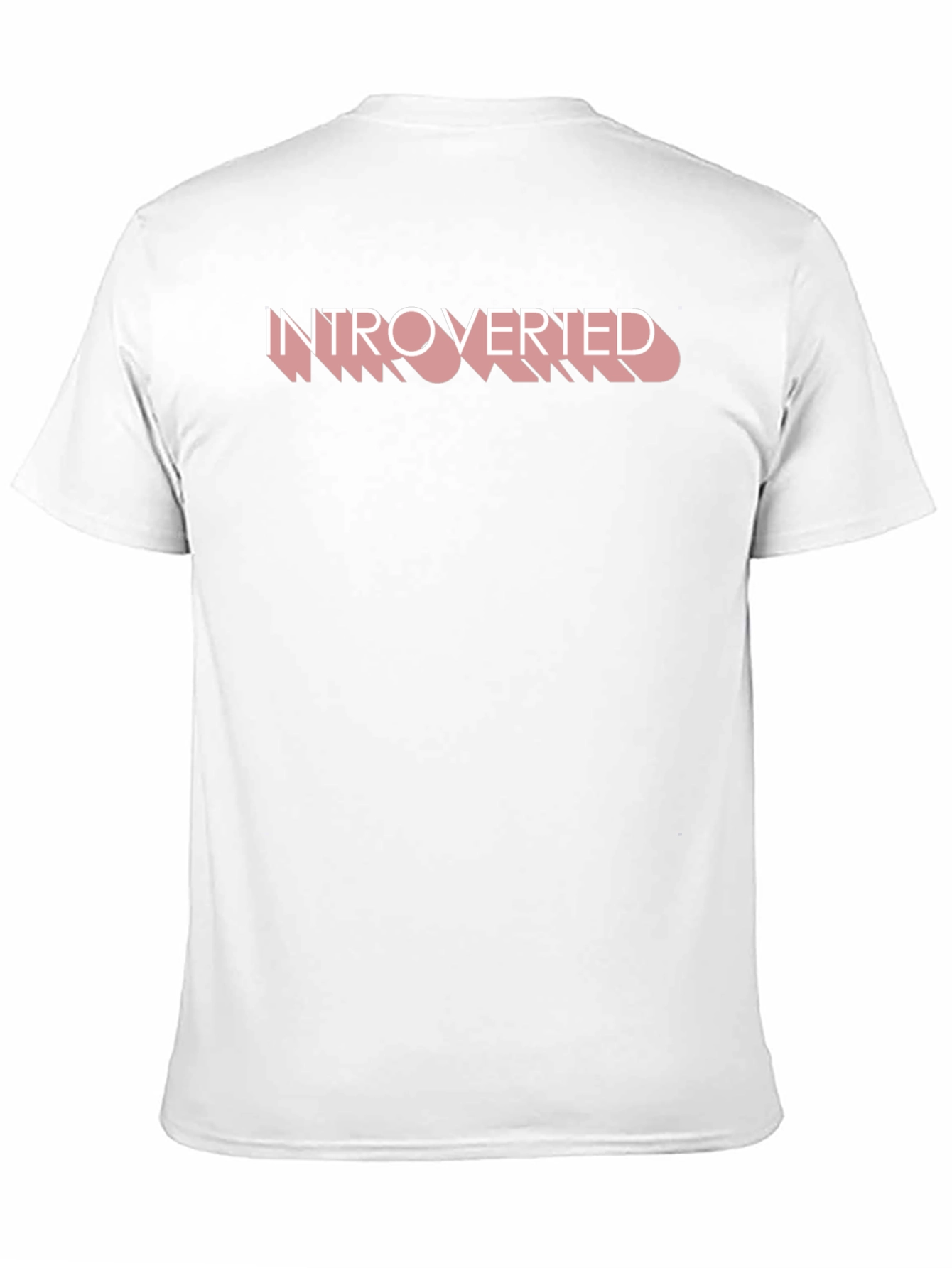 Introverted Graphic Tee - Black Comfort Fit Shirt