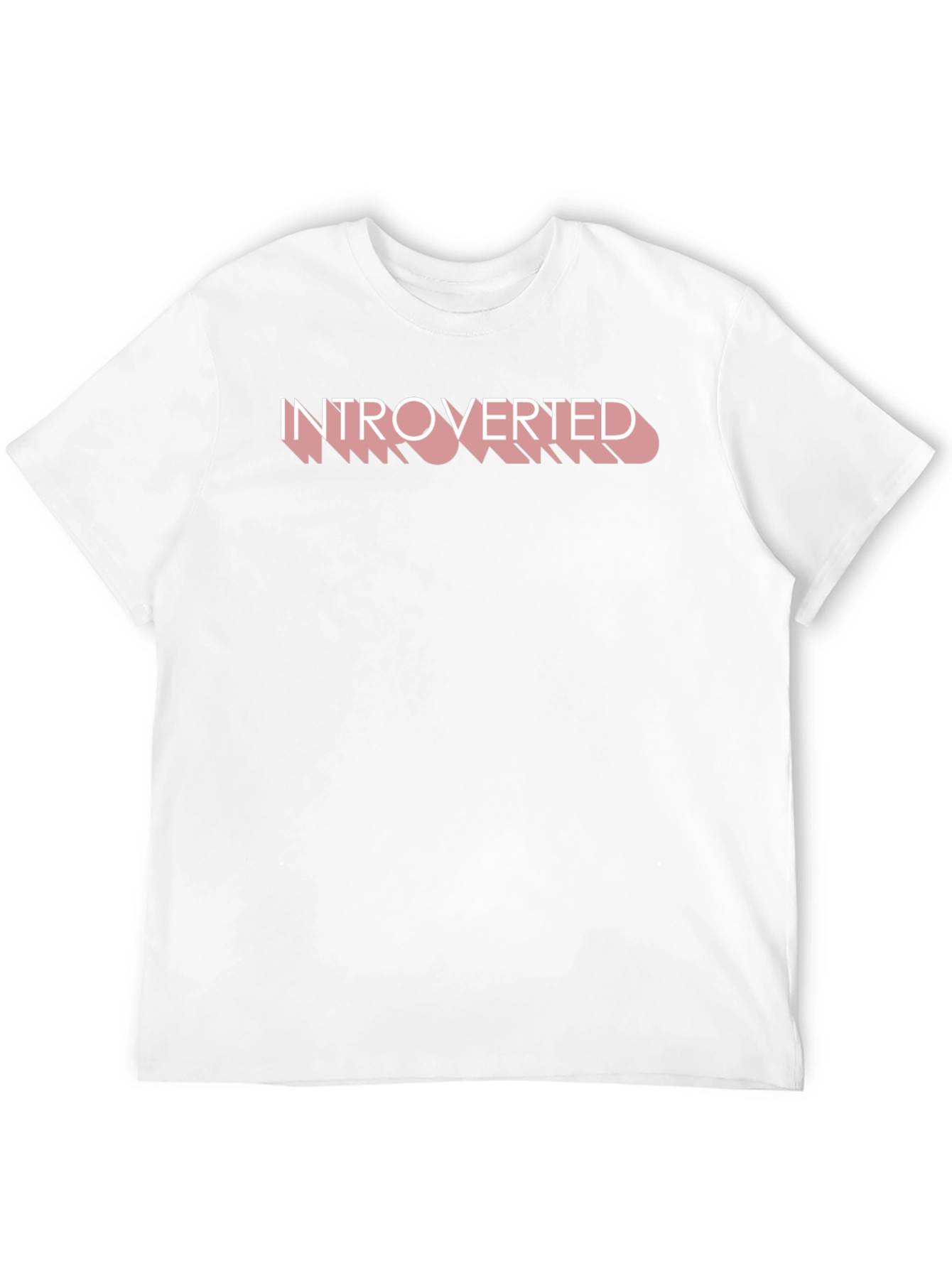 Introverted Graphic Tee - Black Comfort Fit Shirt