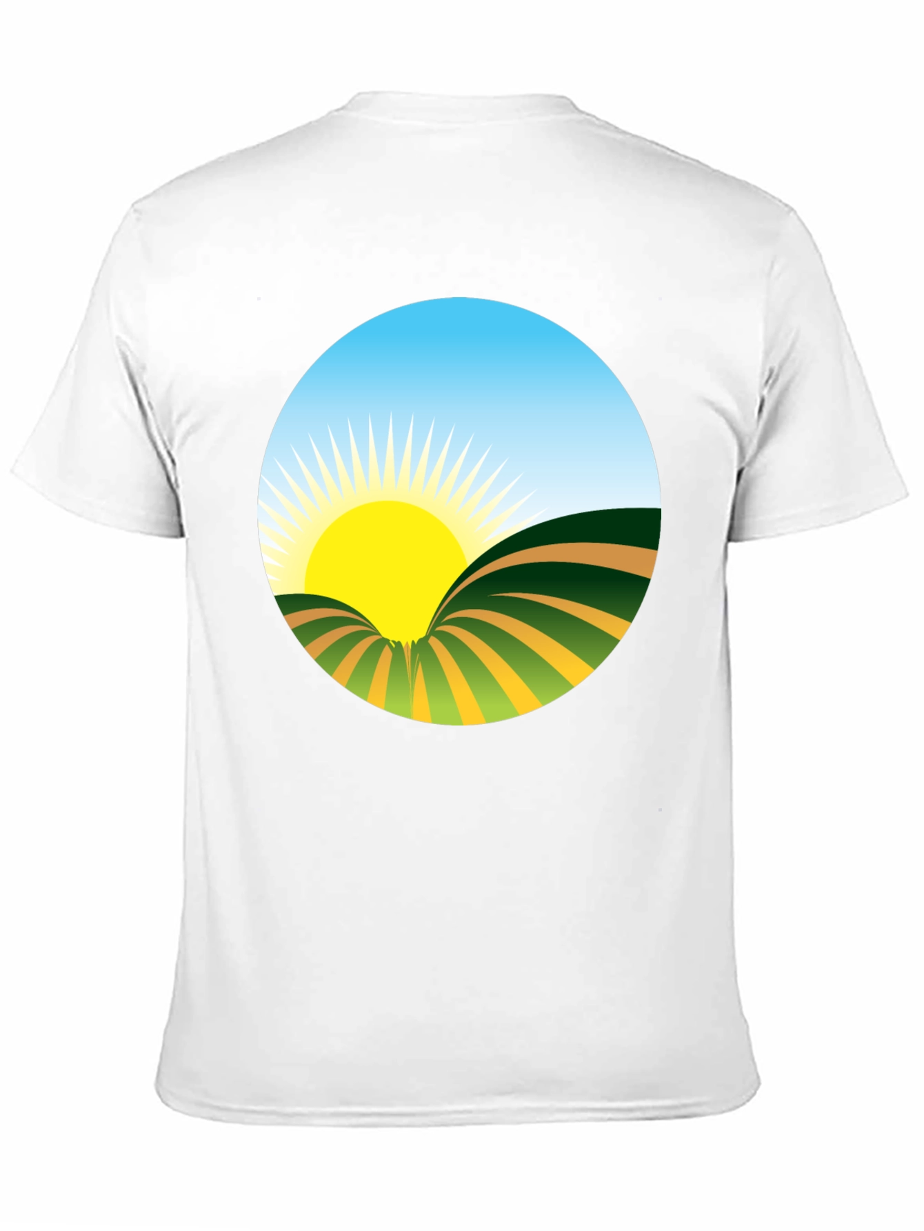 Sunrise Graphic Tee - Nature Inspired Design