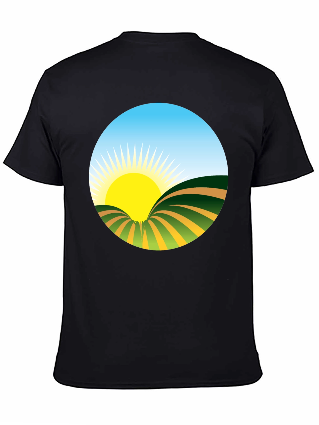 Sunrise Graphic Tee - Nature Inspired Design