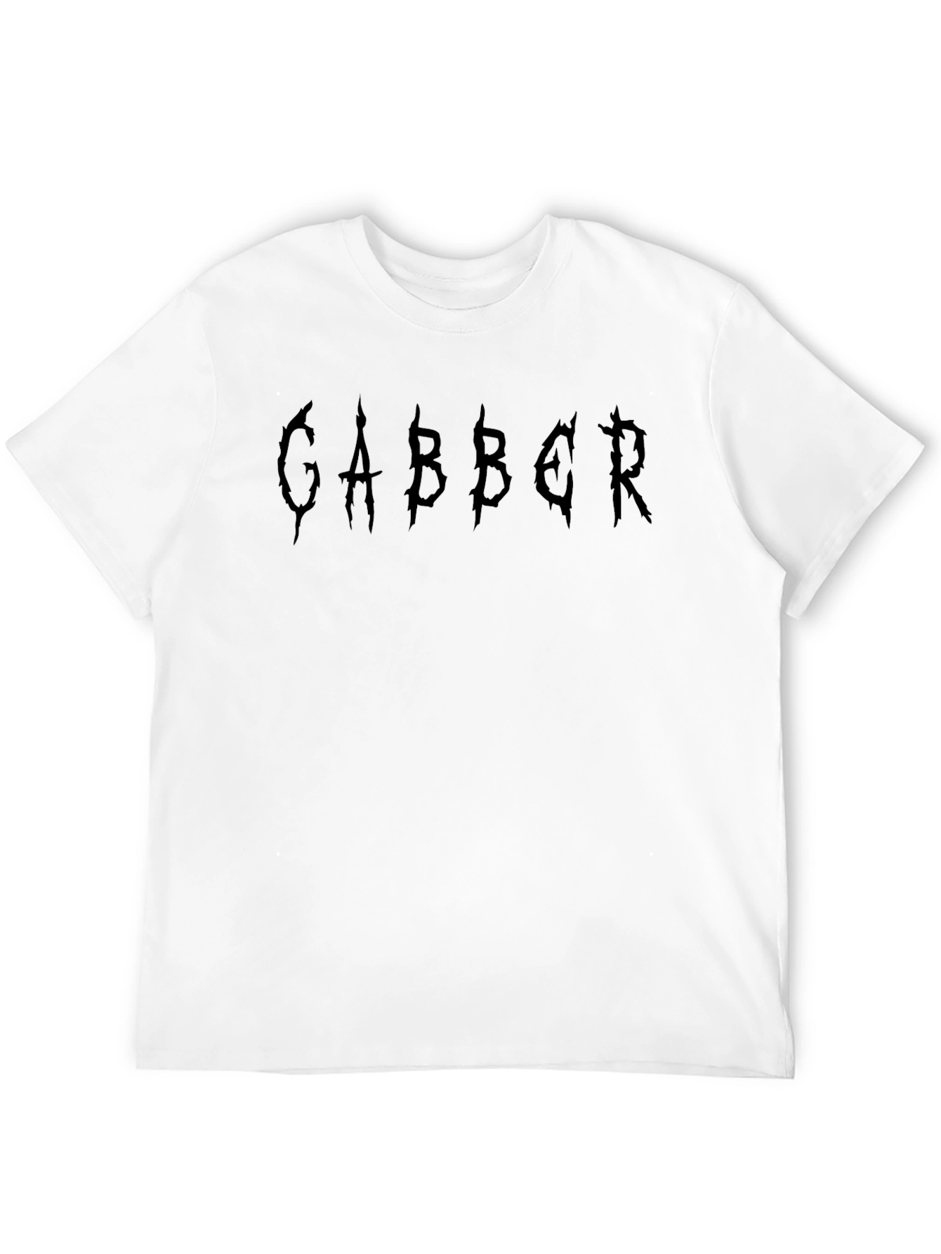 Gabber Horror Font T-Shirt