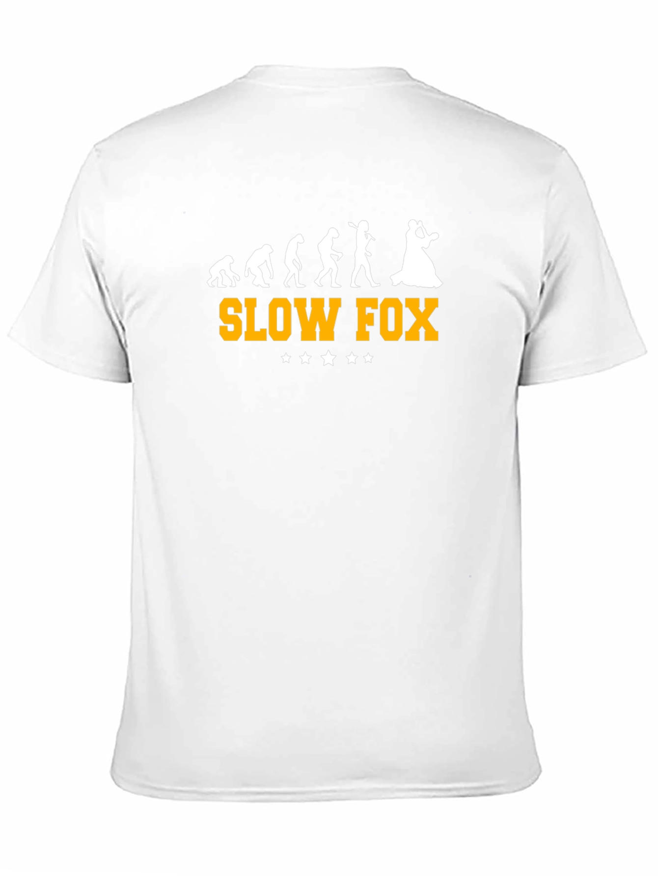 Slow Fox Evolution T-Shirt - Black Graphic Tee