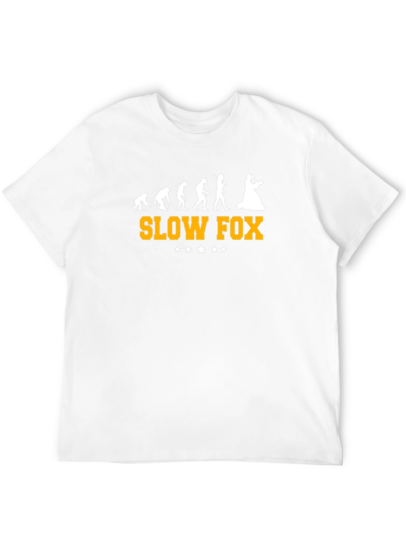 Slow Fox Evolution T-Shirt - Black Graphic Tee