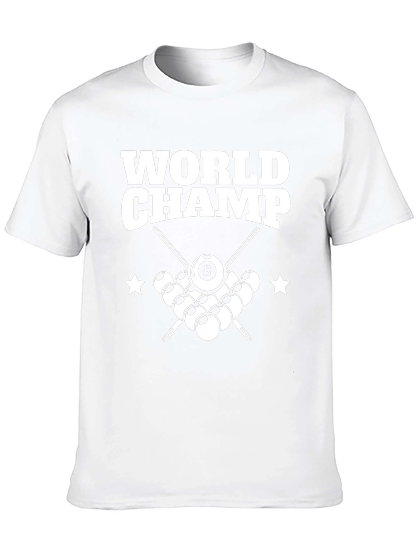World Champ Billiards Graphic T-Shirt