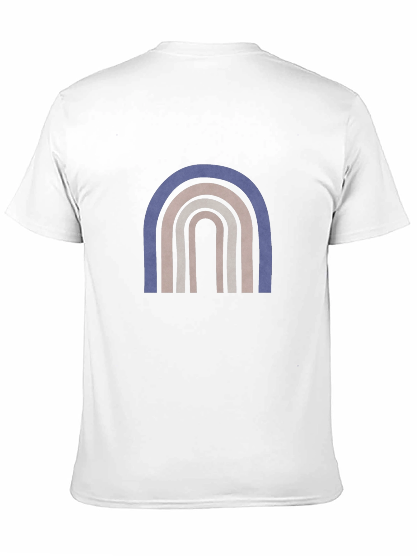 Boho Rainbow Graphic Black T-Shirt
