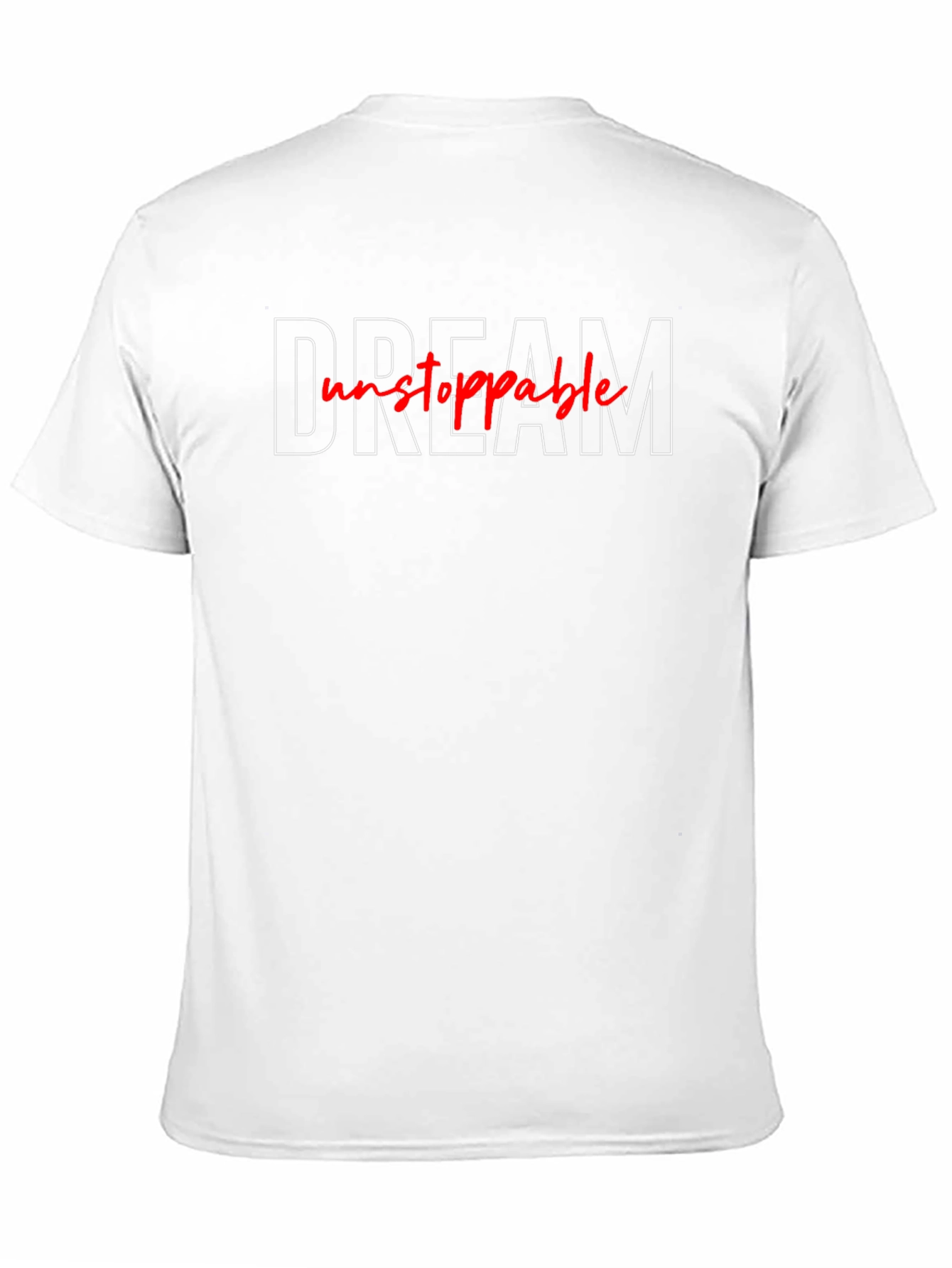 Dream Unstoppable Black Graphic T-Shirt
