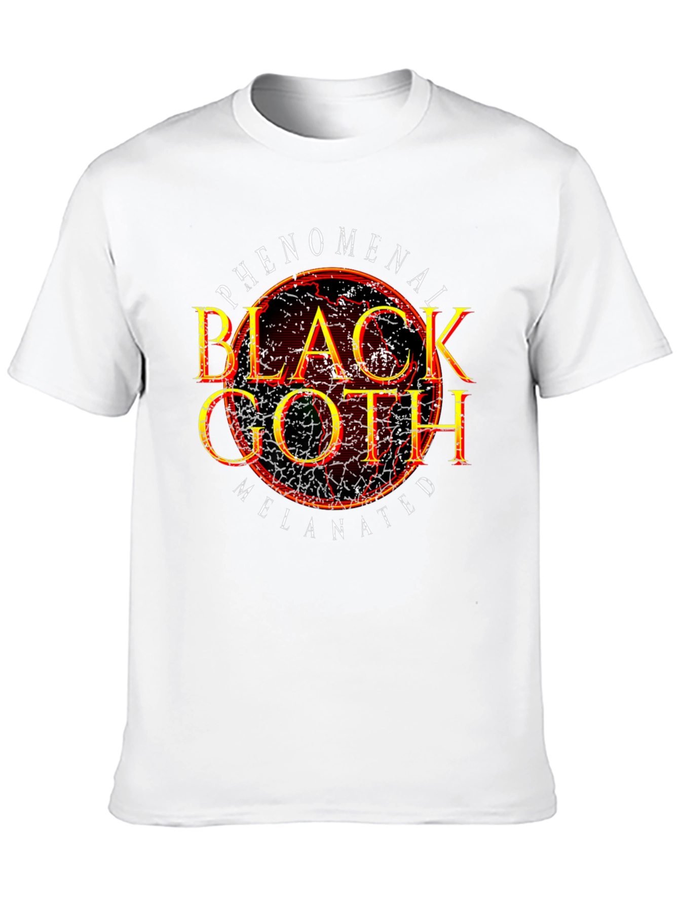 Phenomenal Black Goth Melanated Graphic Tee