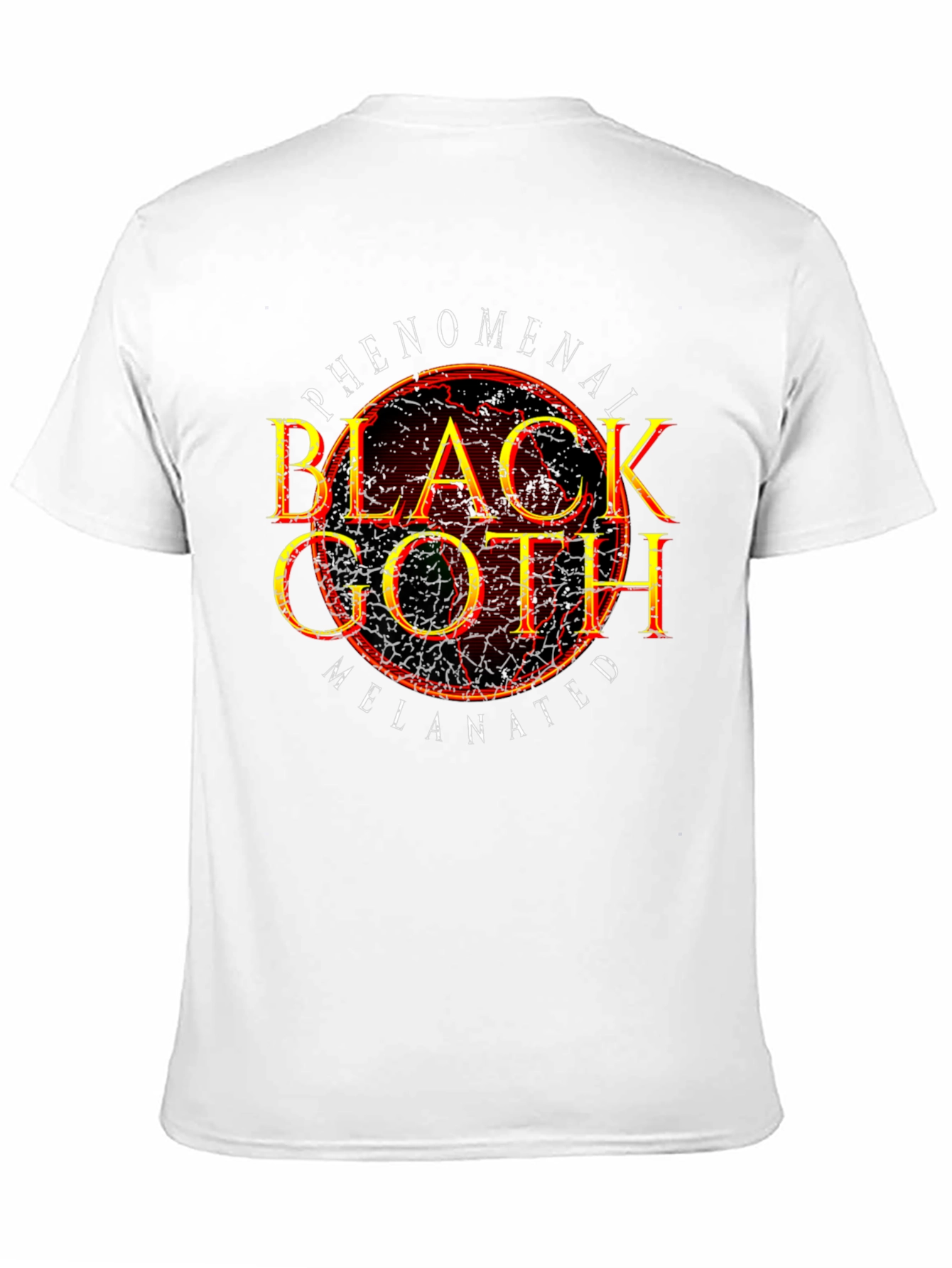 Phenomenal Black Goth Melanated Graphic Tee