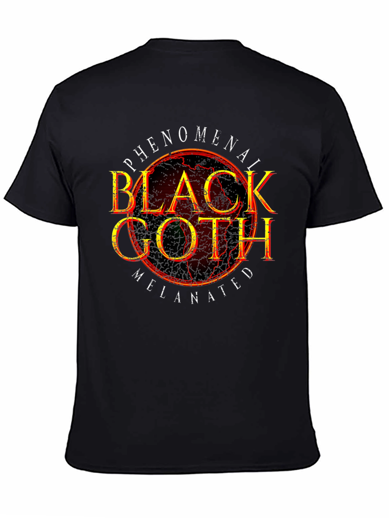 Phenomenal Black Goth Melanated Graphic Tee
